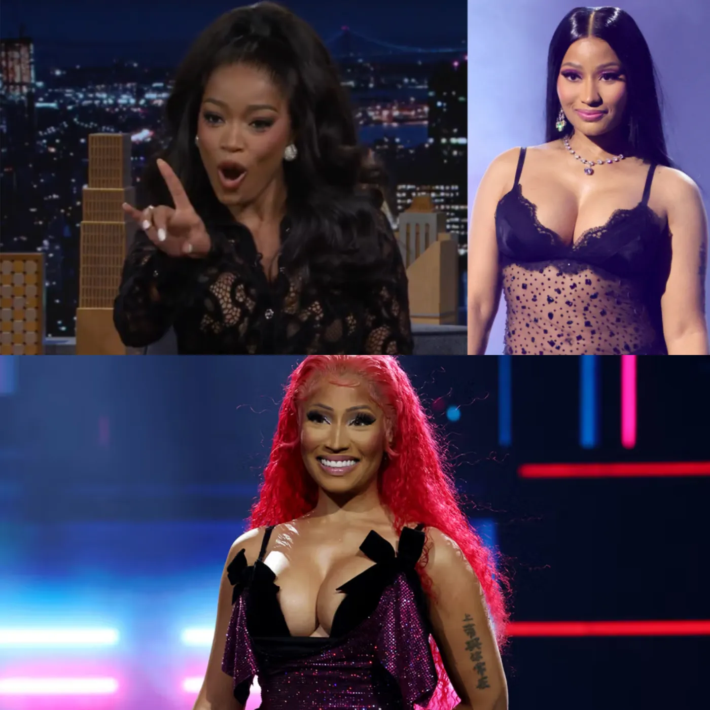 Tensions rise as Nicki Minaj "aims the spear" at Keke Palmer