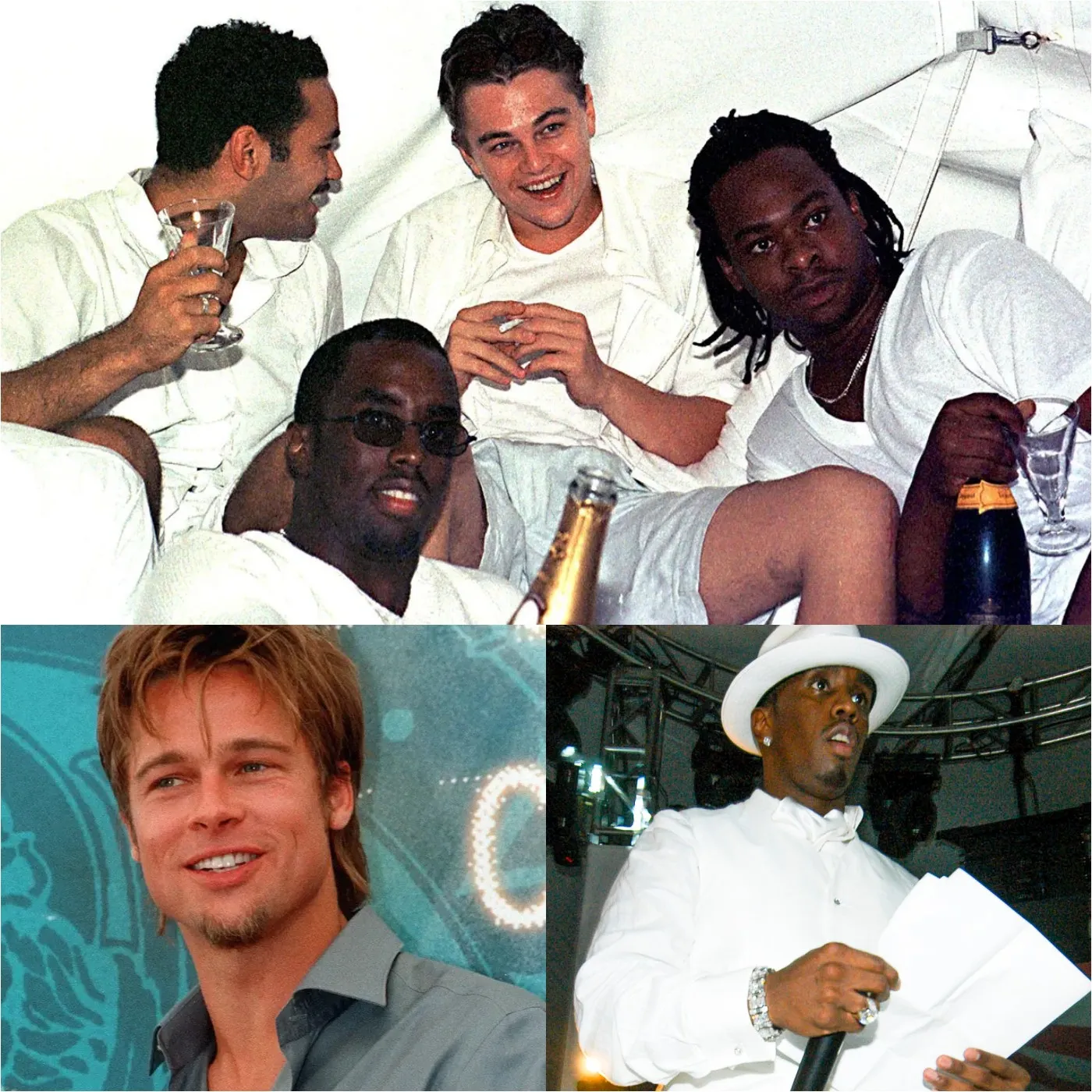 Brad Pitt Admits Health Decline After Attending Diddy’s Wild White Parties