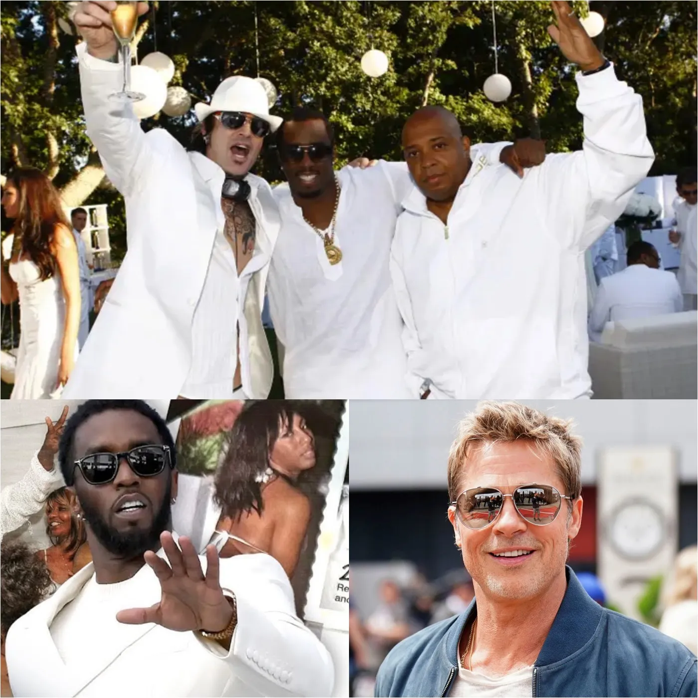 Brad Pitt Admits Health Decline After Attending Diddy’s Wild White Parties