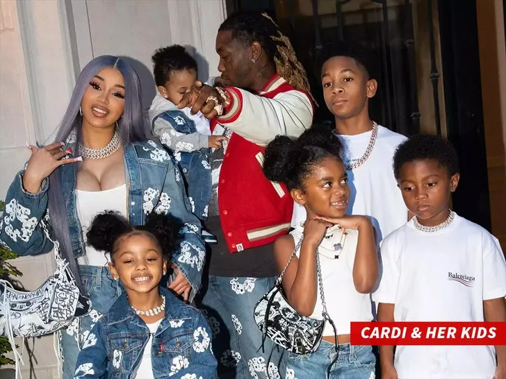 Cardi B destroys kids' iPads and phones before parent-teacher conferences. 