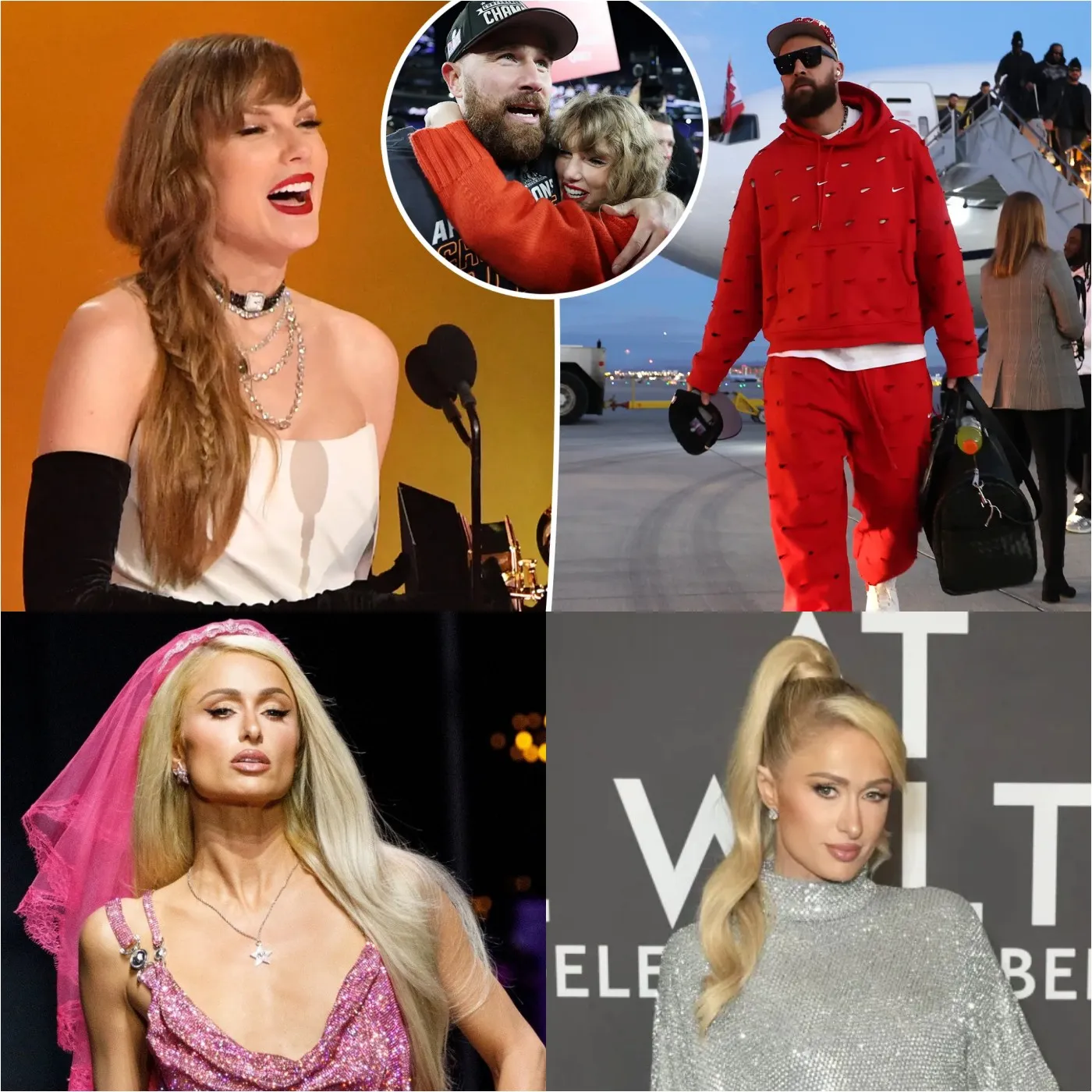 Hilton Accuses Swift of Gold Digging Kelce's Family