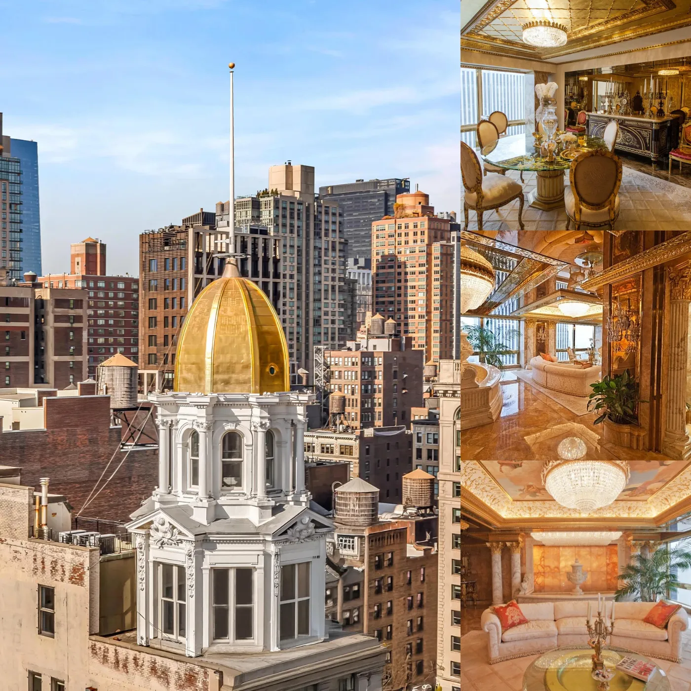 Discover the Gold-Plated Penthouse, A Symbol of Luxury