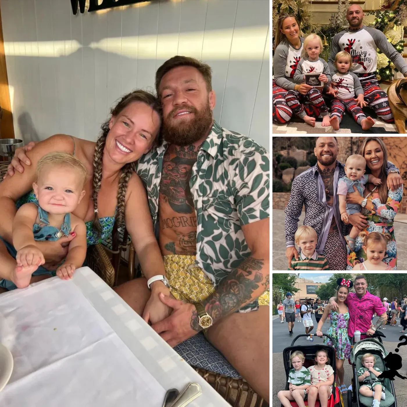 Conor McGregor's Family With Expecting Fourth Child