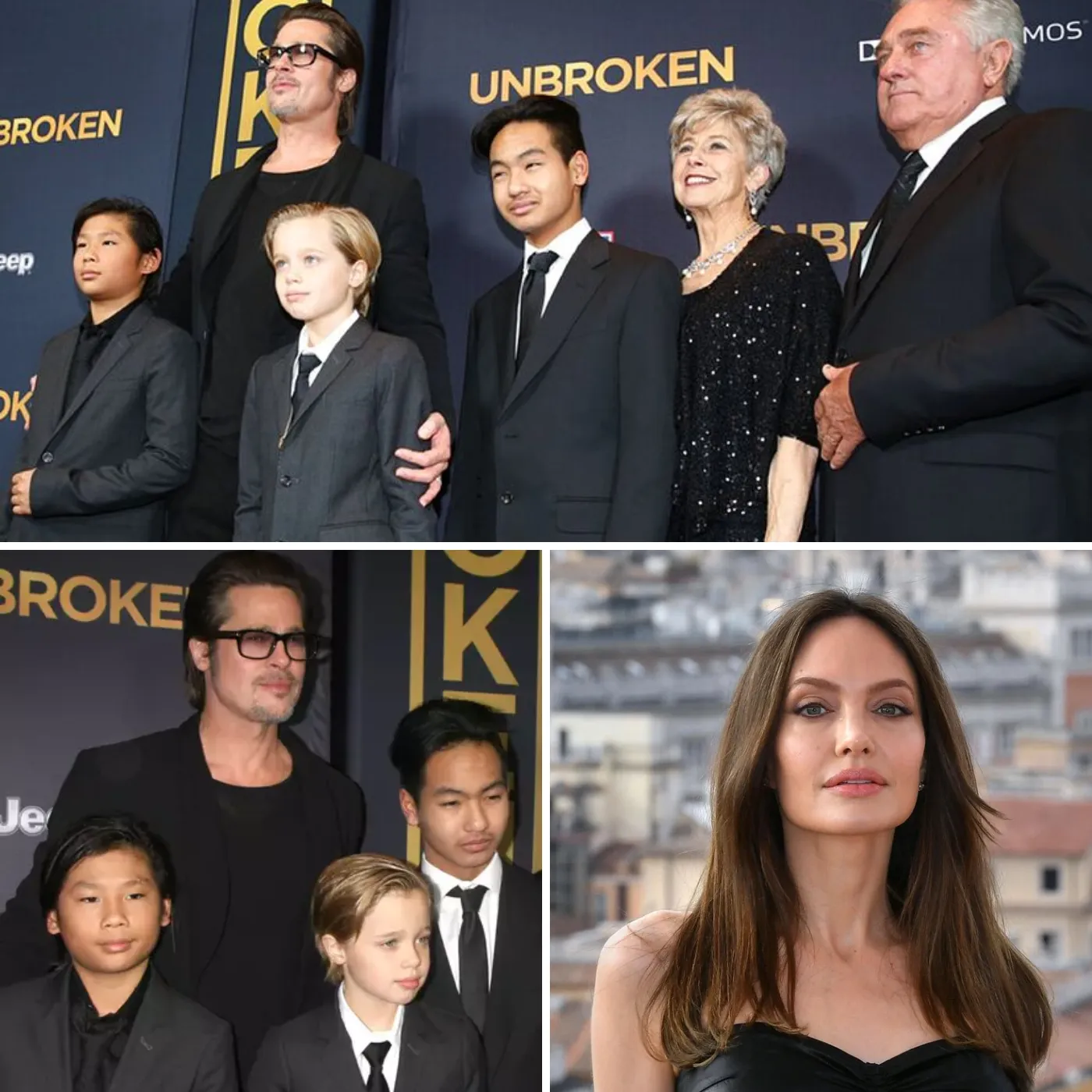 Angelina Jolie cruelly forbids grandmother from seeing grandson