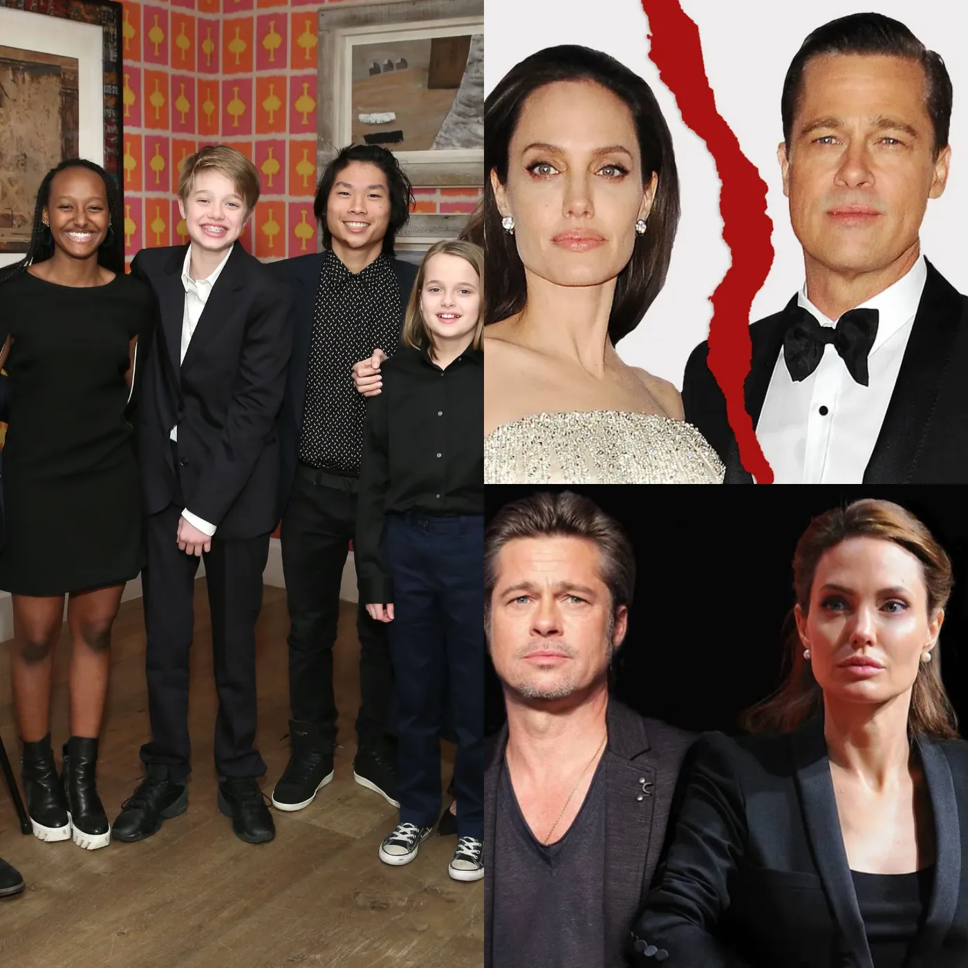 Angelina Jolie, Brad Pitt And Infidelity Allegations Before Divorce and Their Children's Surprising Attitude