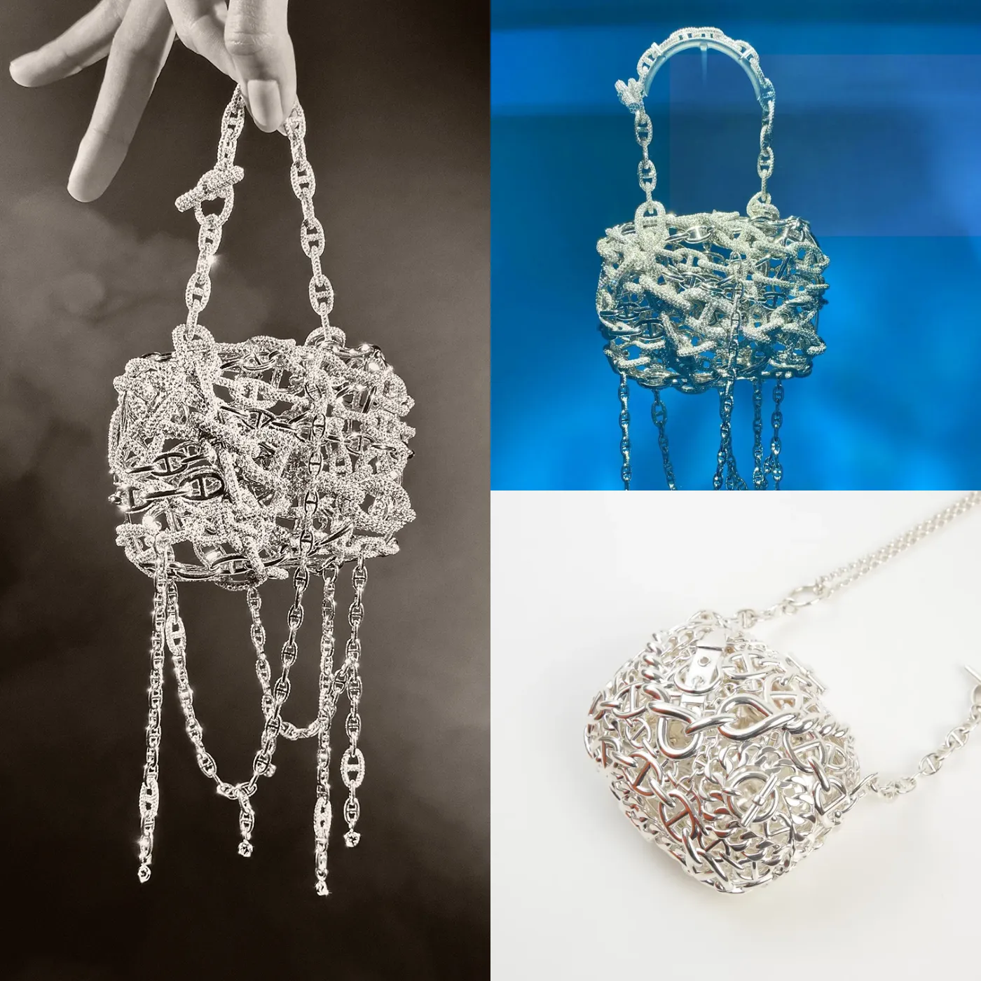 Chained Anchor A Dazzling Masterpiece with 1,160 Diamond-Encrusted Links