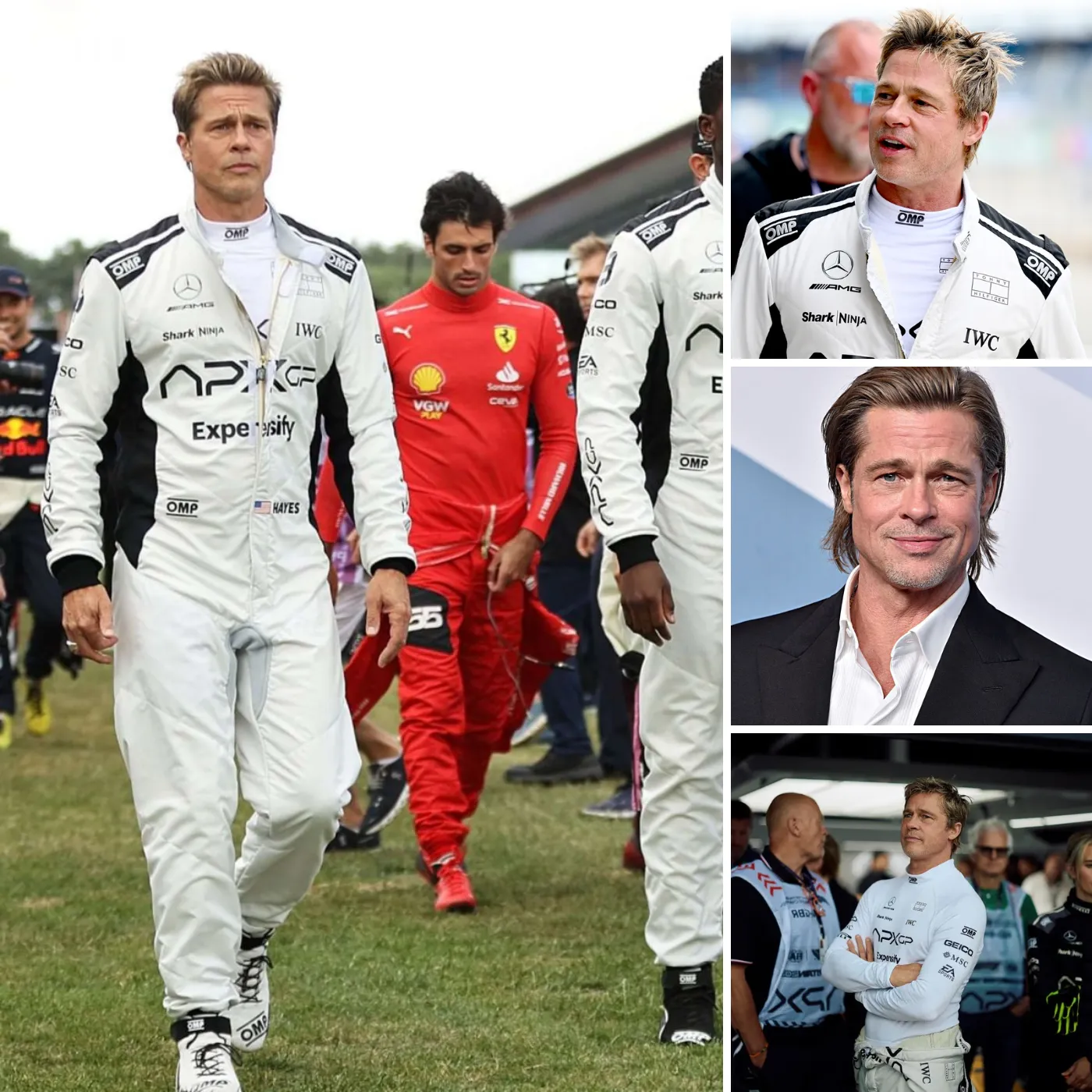 Brad Pitt fainted after being framed