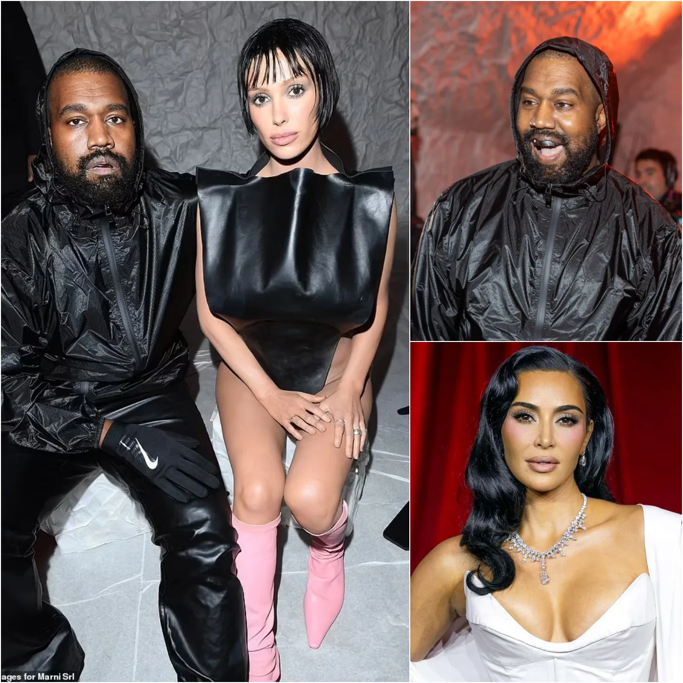 Kanye West Hosts 'Nude' Ceremony With Kim Kardashian Invited And Bianca's Reaction. 