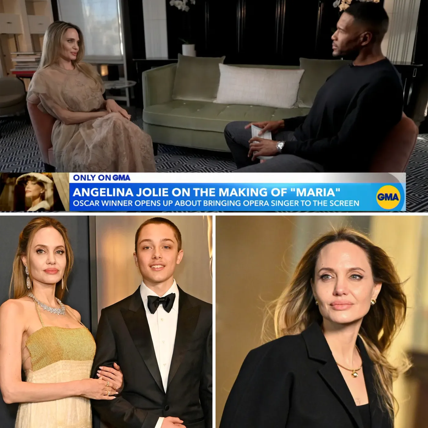 Angelina Jolie Shares Rare Insights on Motherhood and Her Role in "Maria"