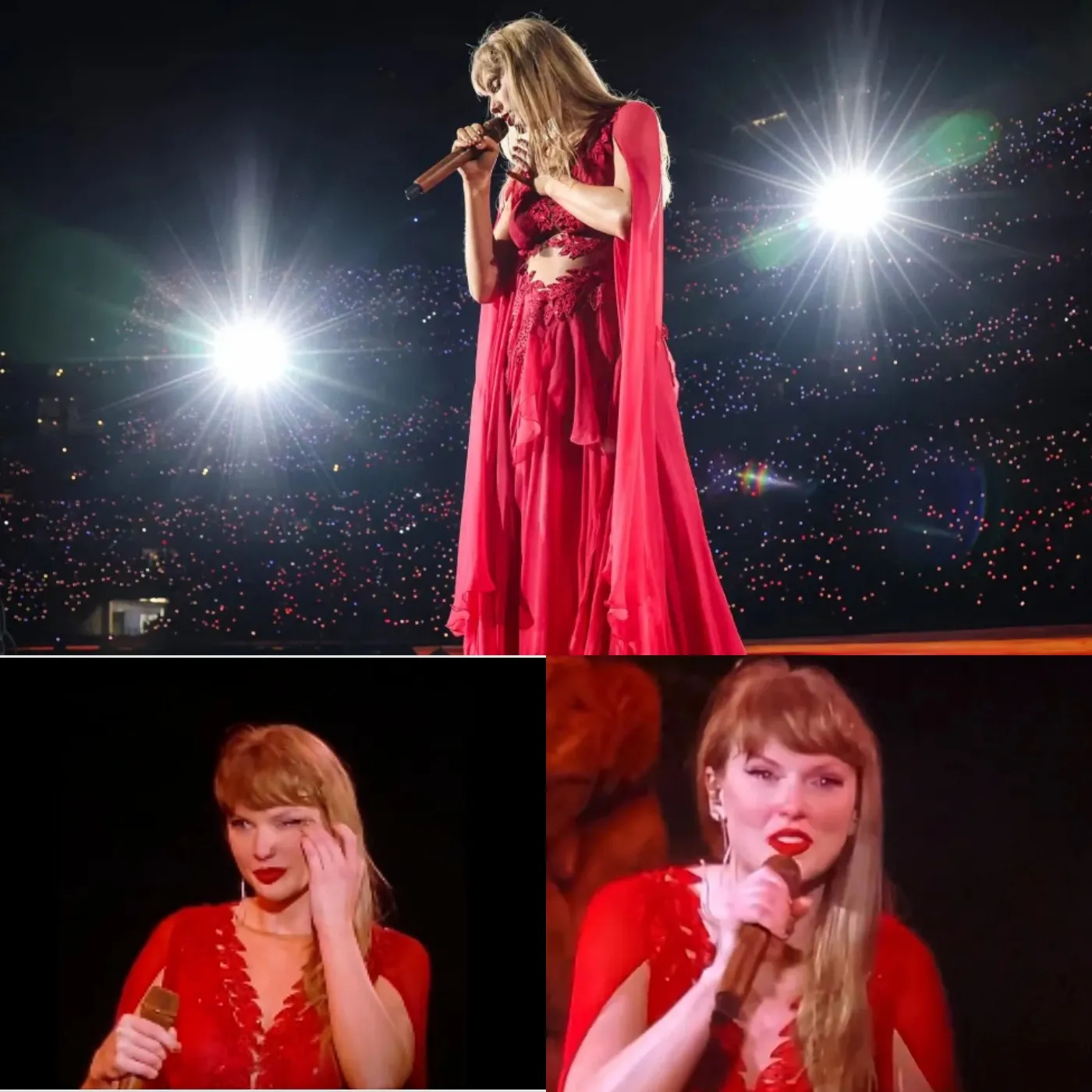 Taylor Swift Loses it on Camera as She Speaks to Fans