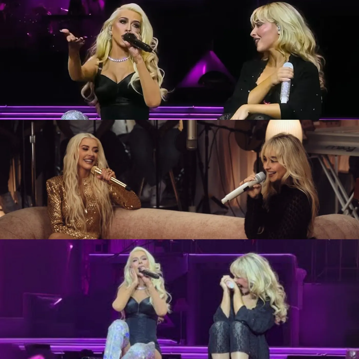 Christina Aguilera Shines in Yellow Leggings at H&M Opening Ceremony