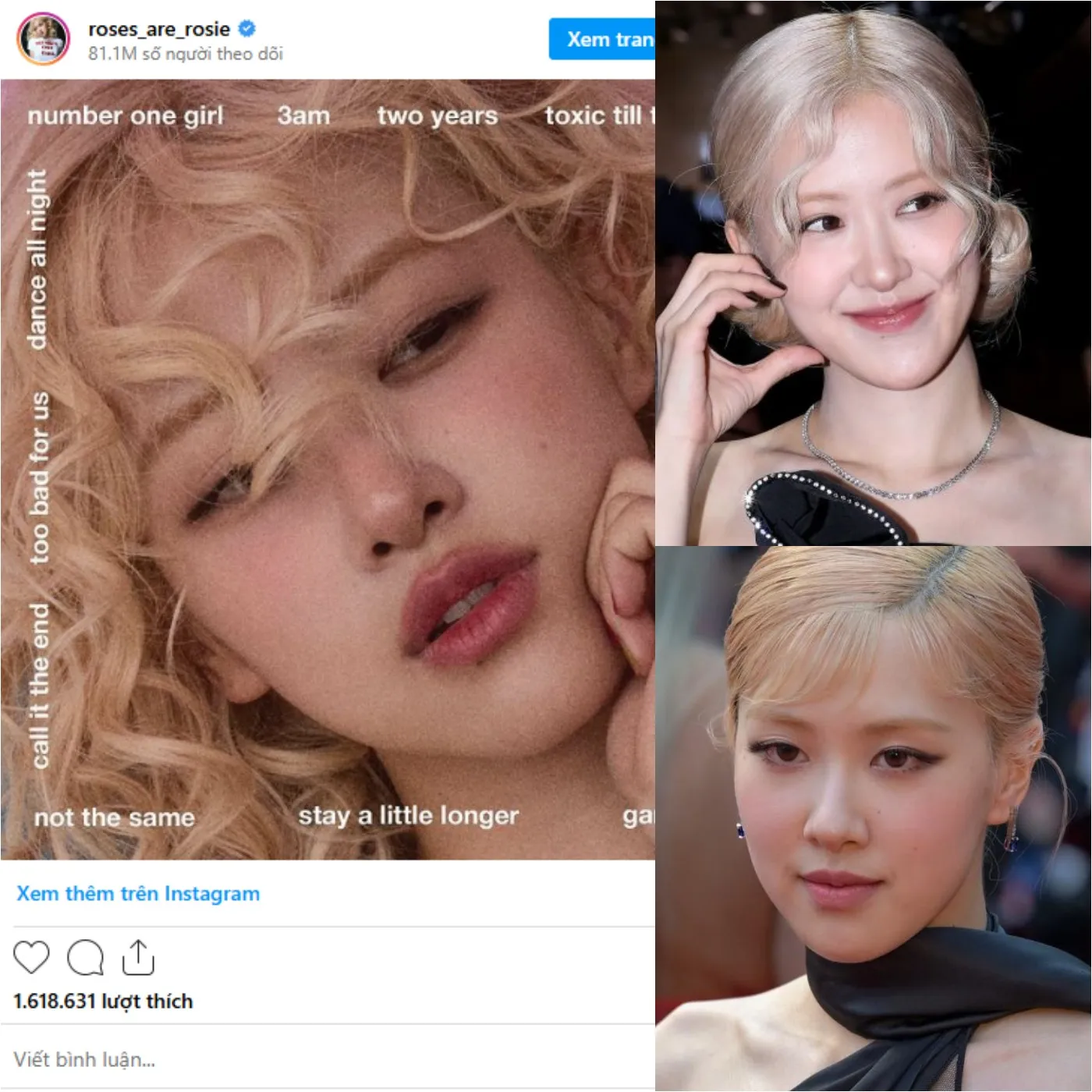 Rosé Drops Exciting Update About Debut Solo Album Rosie