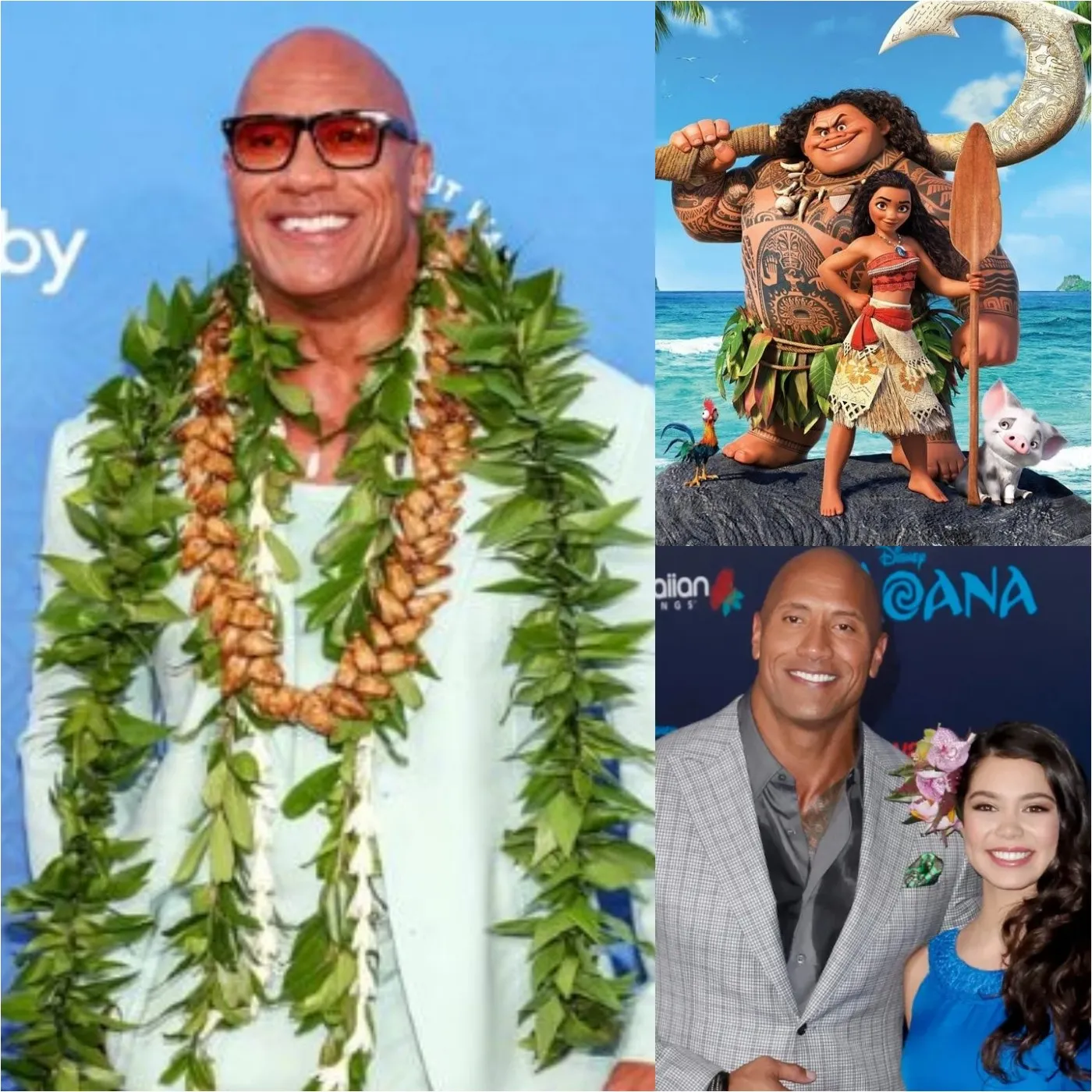 Dwayne Johnson Shares Heartwarming Story About His Daughters in Moana 2