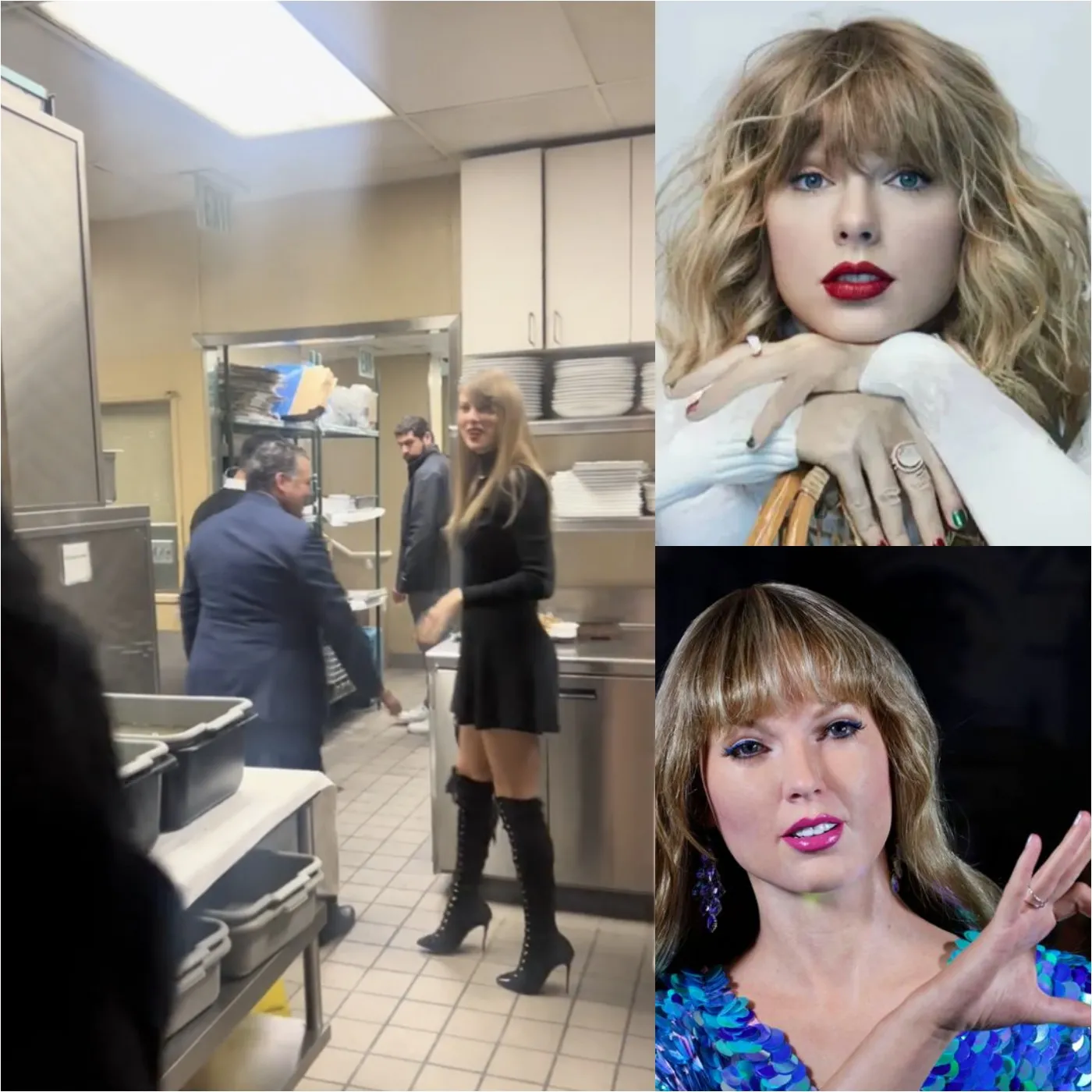 Taylor Swift and Celebrity Friends Sneak Out of LA Hotspot to Avoid Crowds