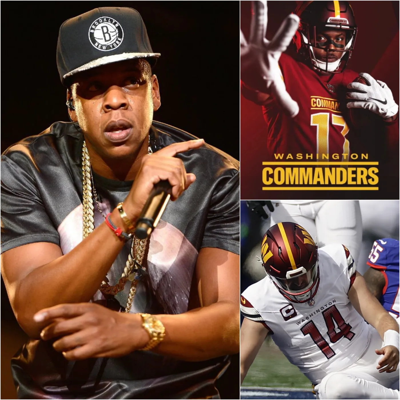 Jay-Z and other rappers caught the sarcasm after Washington Commanders' Highlights Loss. 