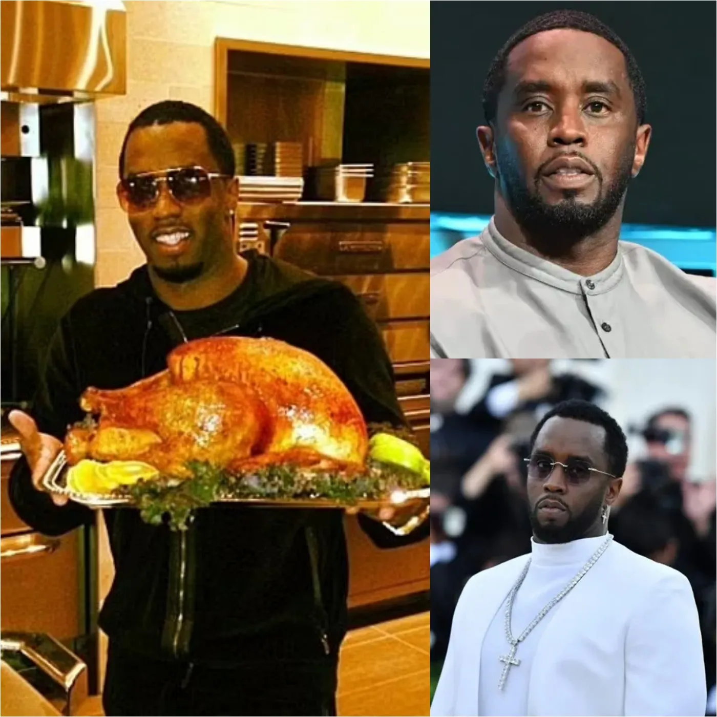 Diddy’s Thanksgiving Menu Revealed Amid Legal Struggles and Third Bail Hearing