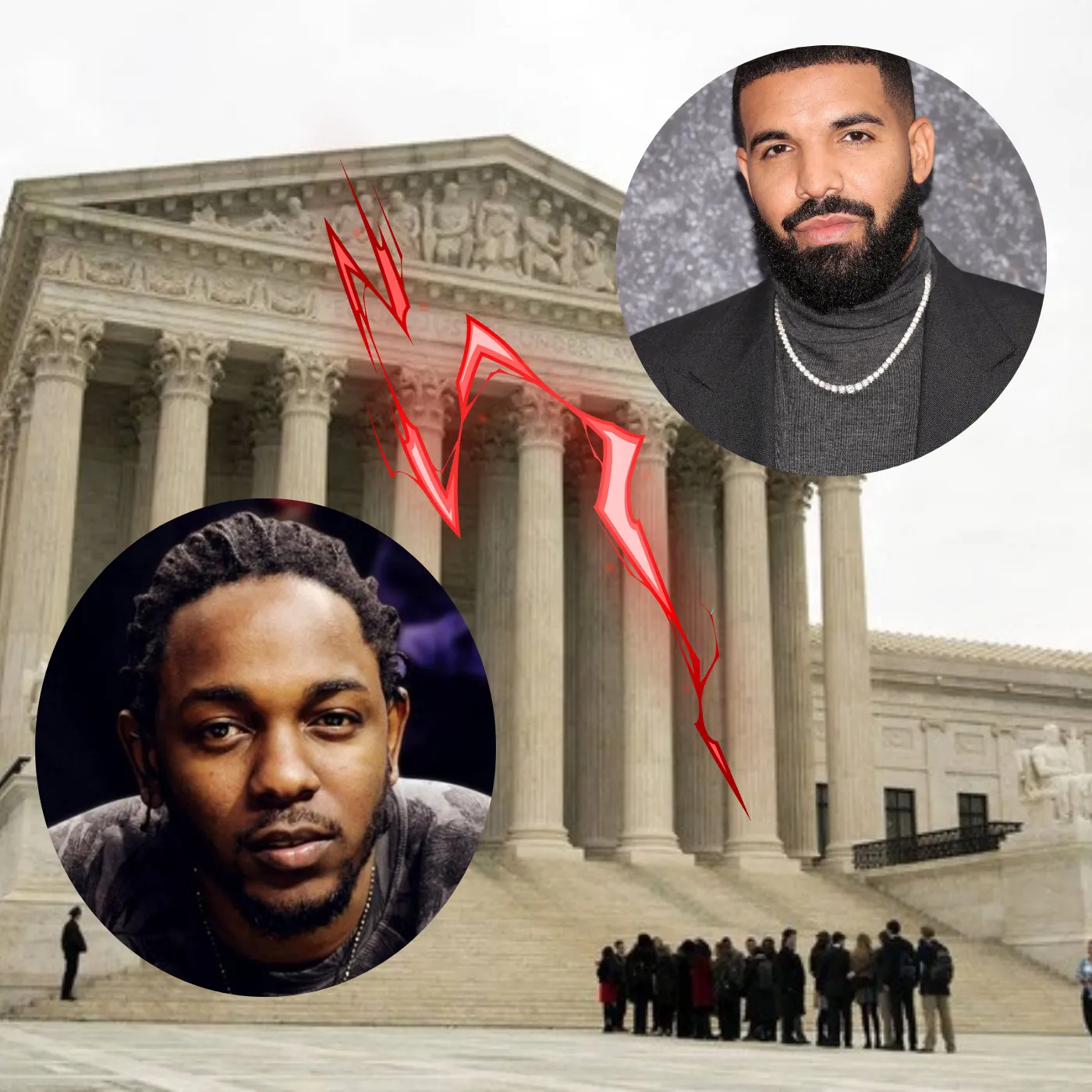 Drake takes revenge on Kendrick Lamar by taking him to court, an unforgiving enemy