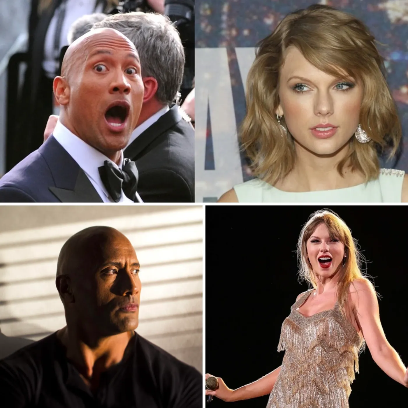 The Rock Can’t Get Enough of Taylor Swift’s Charm