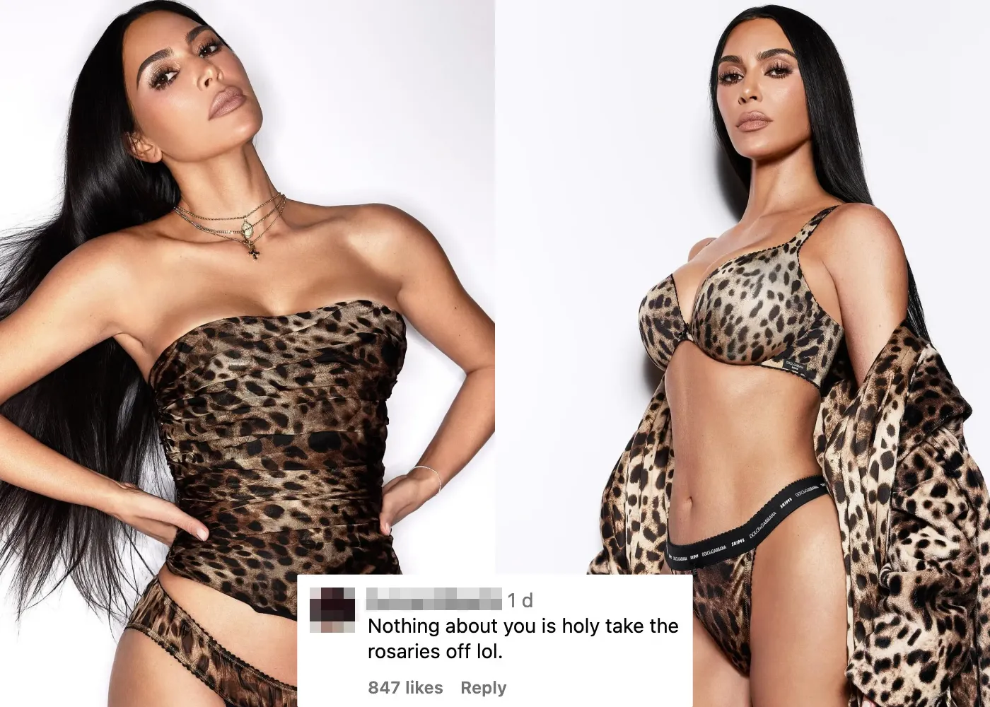 Kim Kardashian Criticized for "Mocking" Religion in Semi-Nude Photos