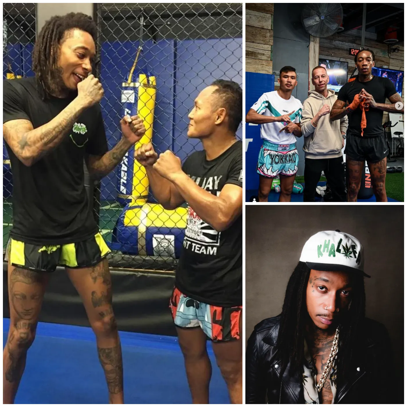 Wiz Khalifa Surprises Fans with Huge Muay Thai Improvement New Direction for the Rapper