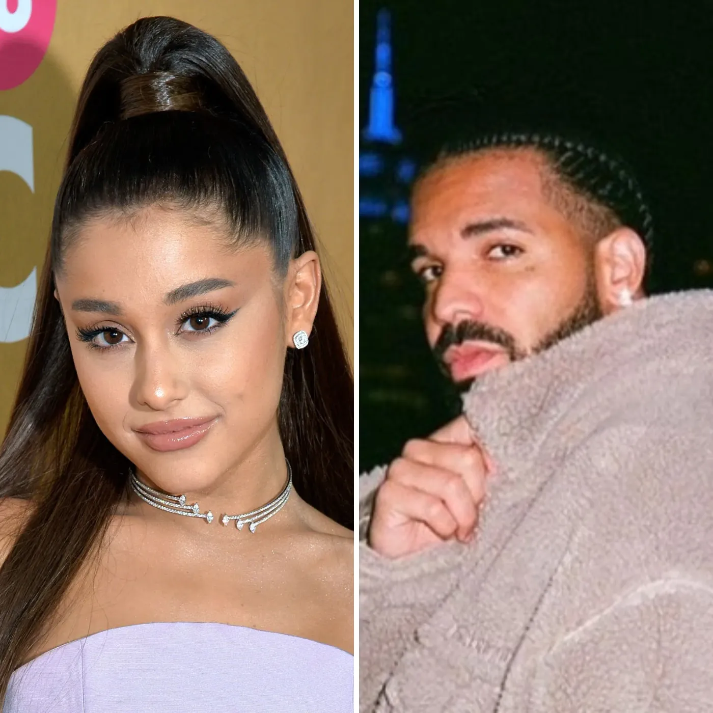 Drake and Ariana Grande's love affair revealed in public