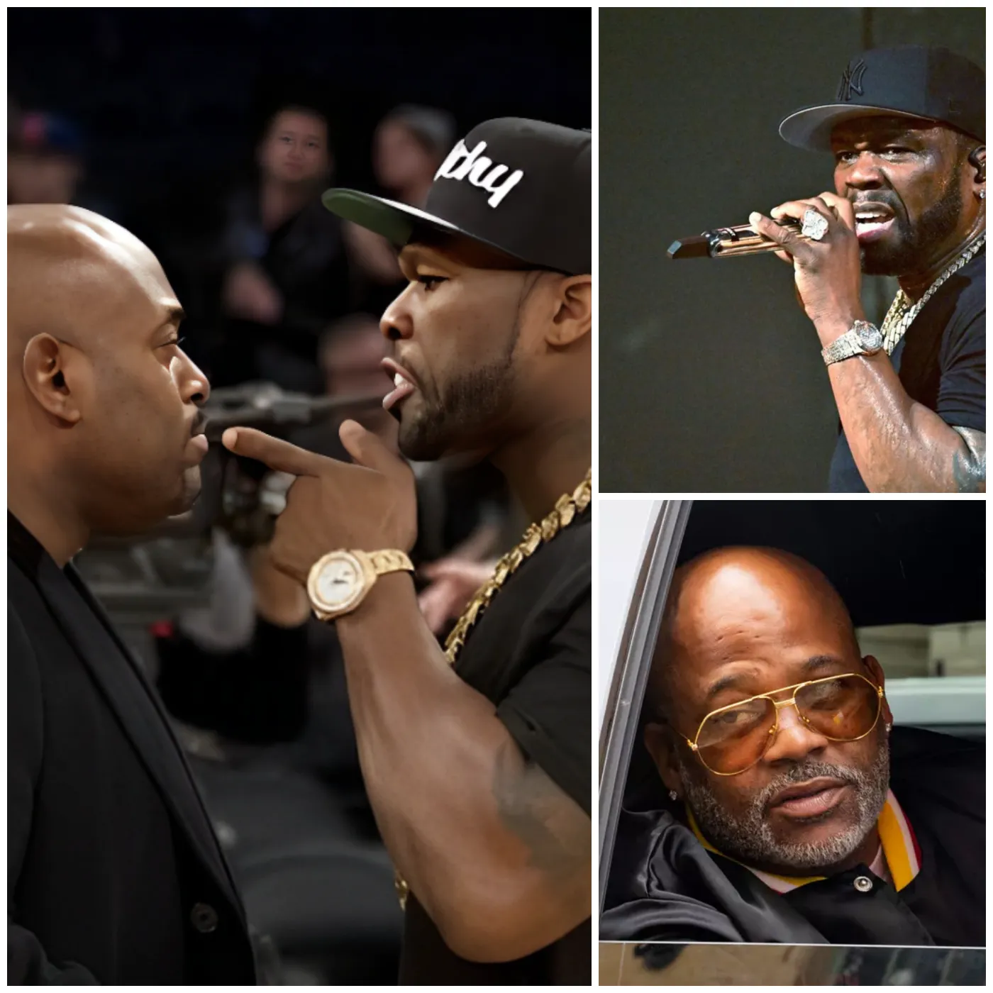 50 Cent Fires Back at Dame Dash – The Battle of the Moguls Heats Up