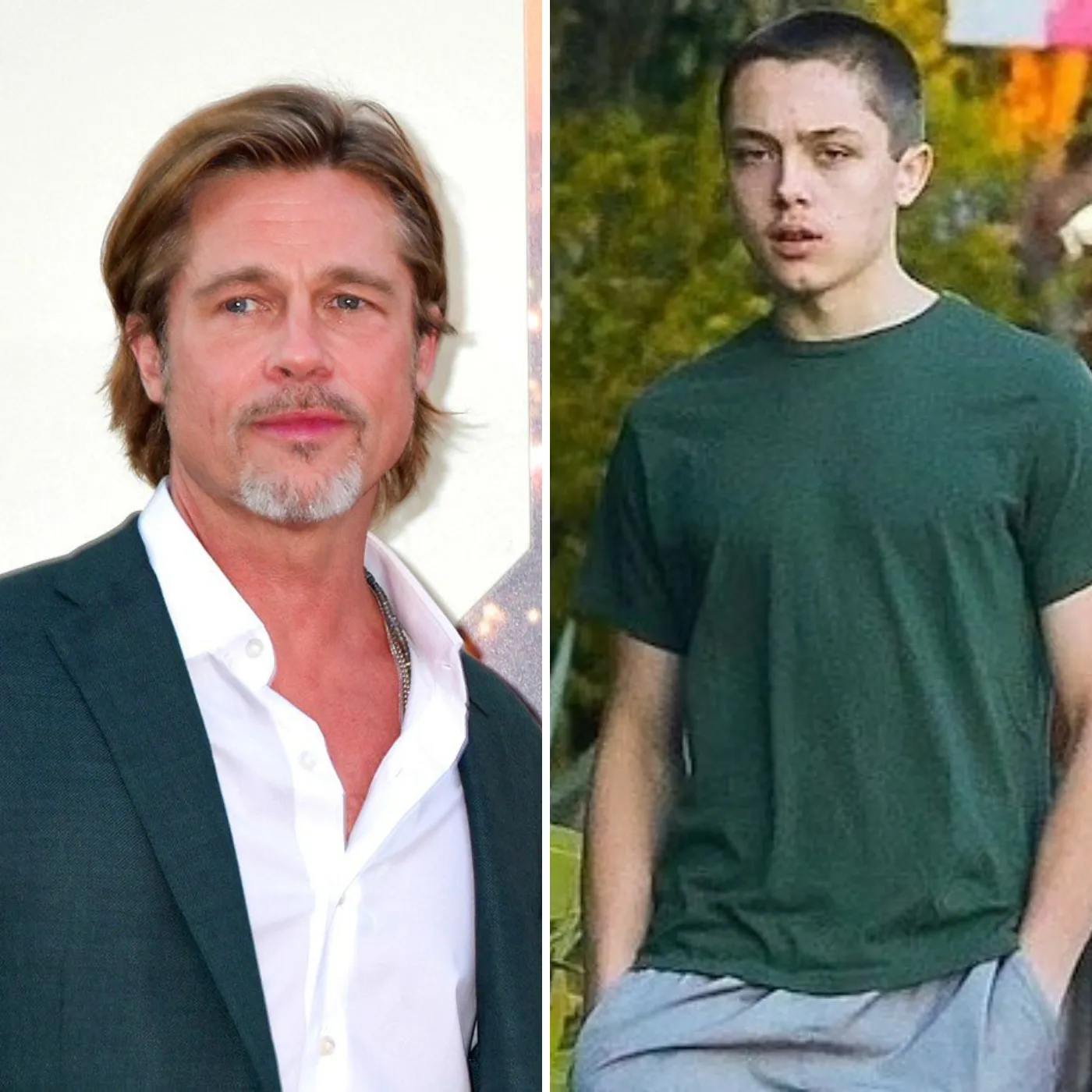 Twins Knox and Vivienne cause a stir because they look exactly like Brad Pitt and Angelina Jolie