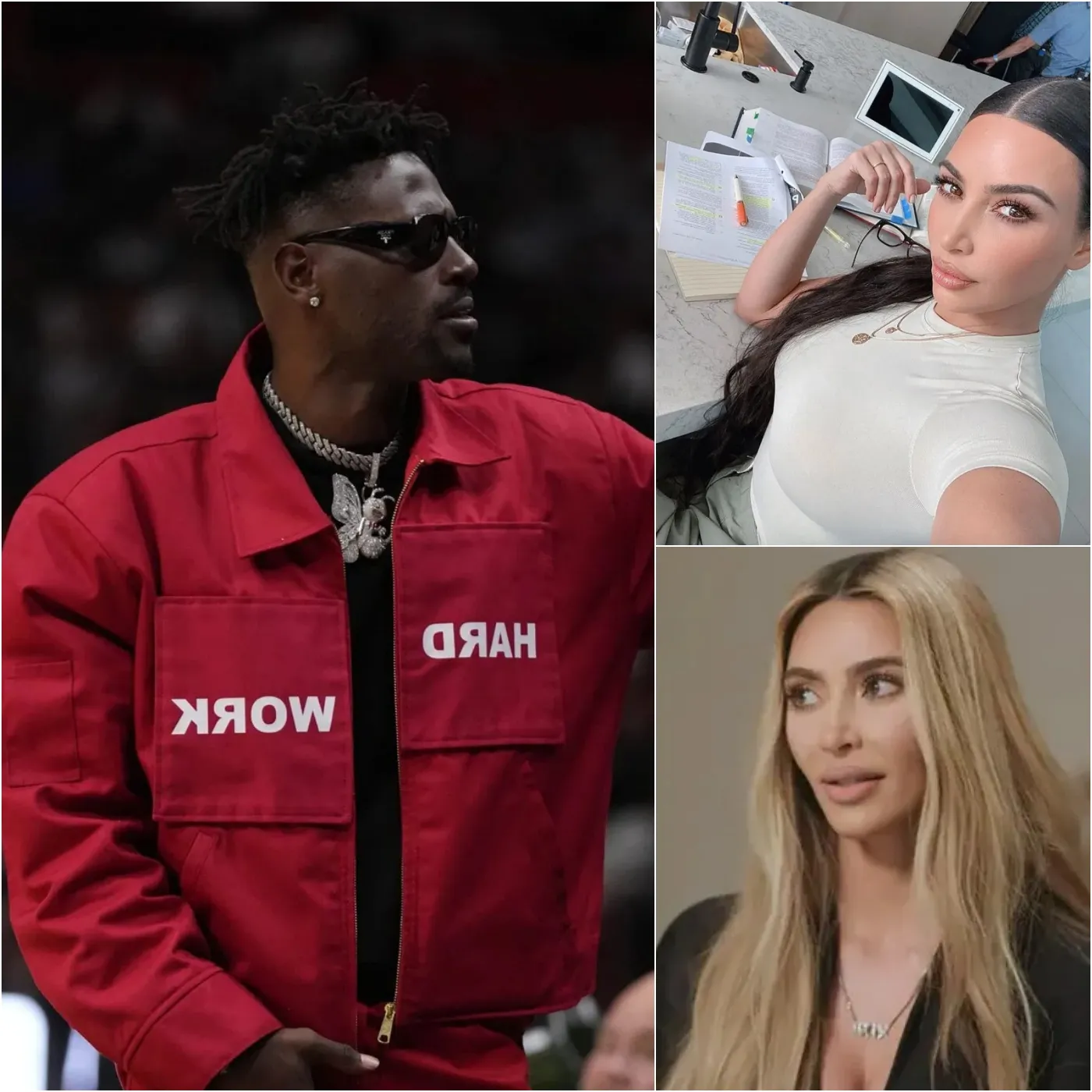 Antonio Brown Mocks Kim Kardashian’s Law School Journey