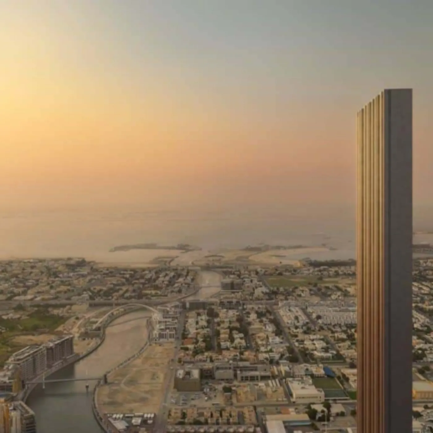 Muraba Veil, Dubai's Dune-Inspired Super Slim Skyscraper