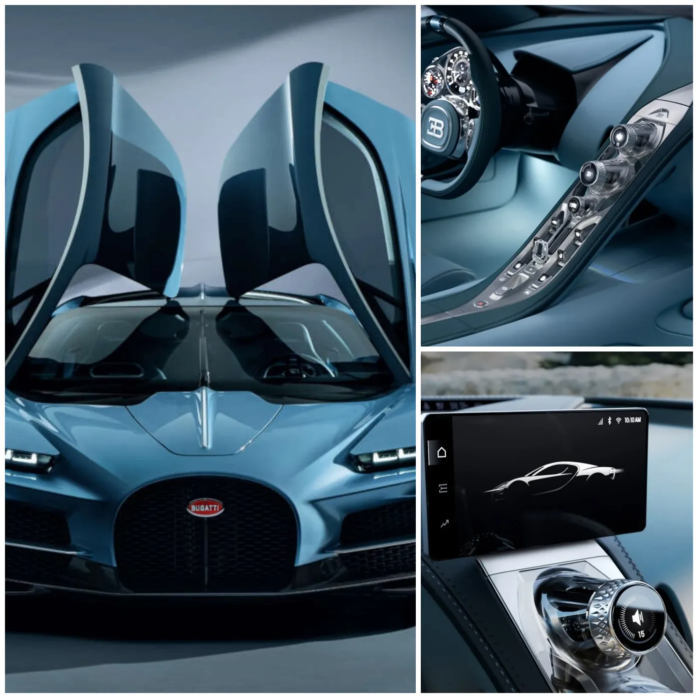 The Supercar Bugatti Tourbillon Officially Debuts Valued at Over 100 million USD