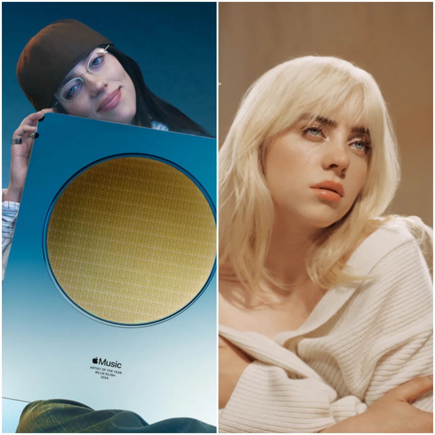 Billie Eilish is accused of "favoritism" after winning two consecutive prizes.