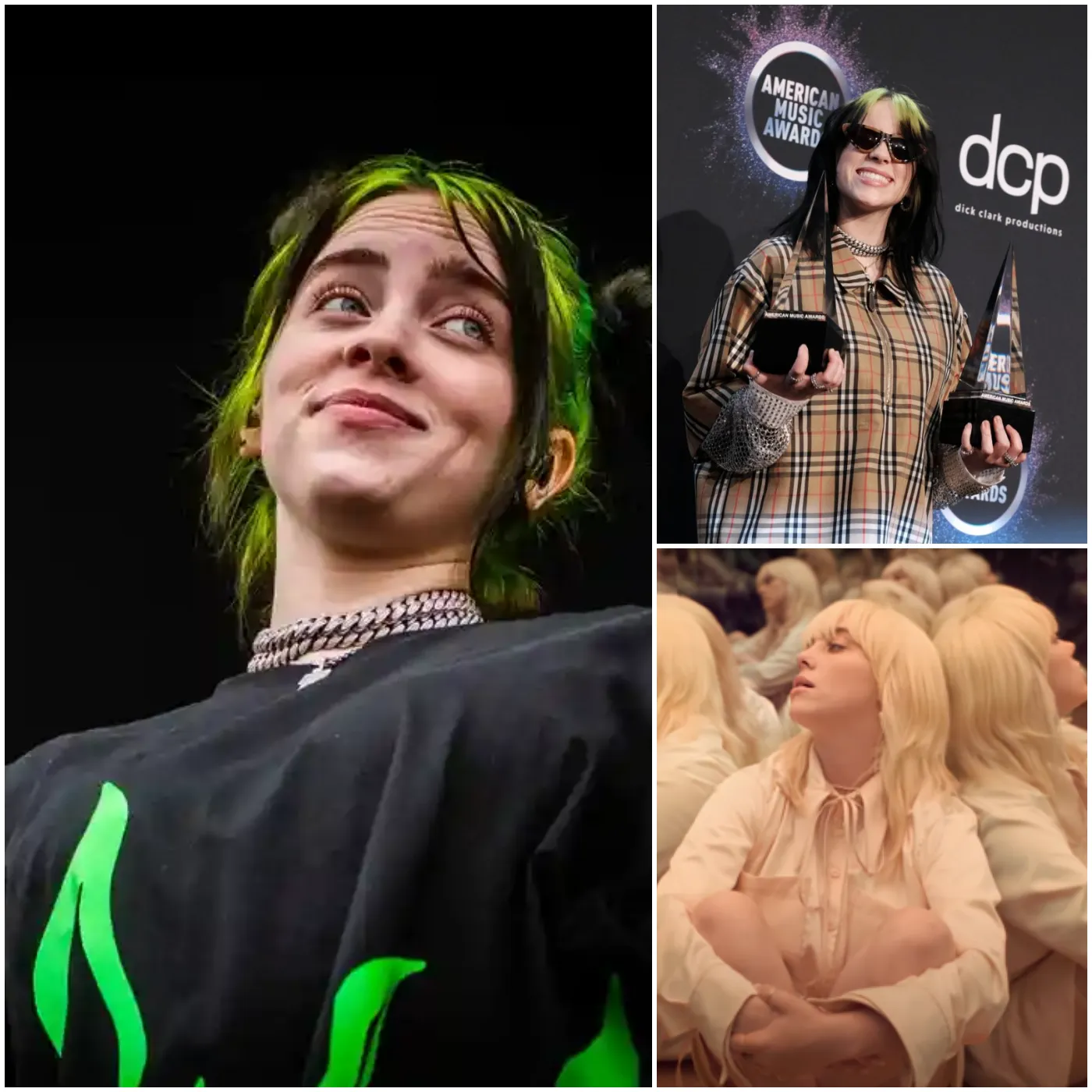 Billie Eilish is accused of "favoritism" after winning two consecutive prizes.