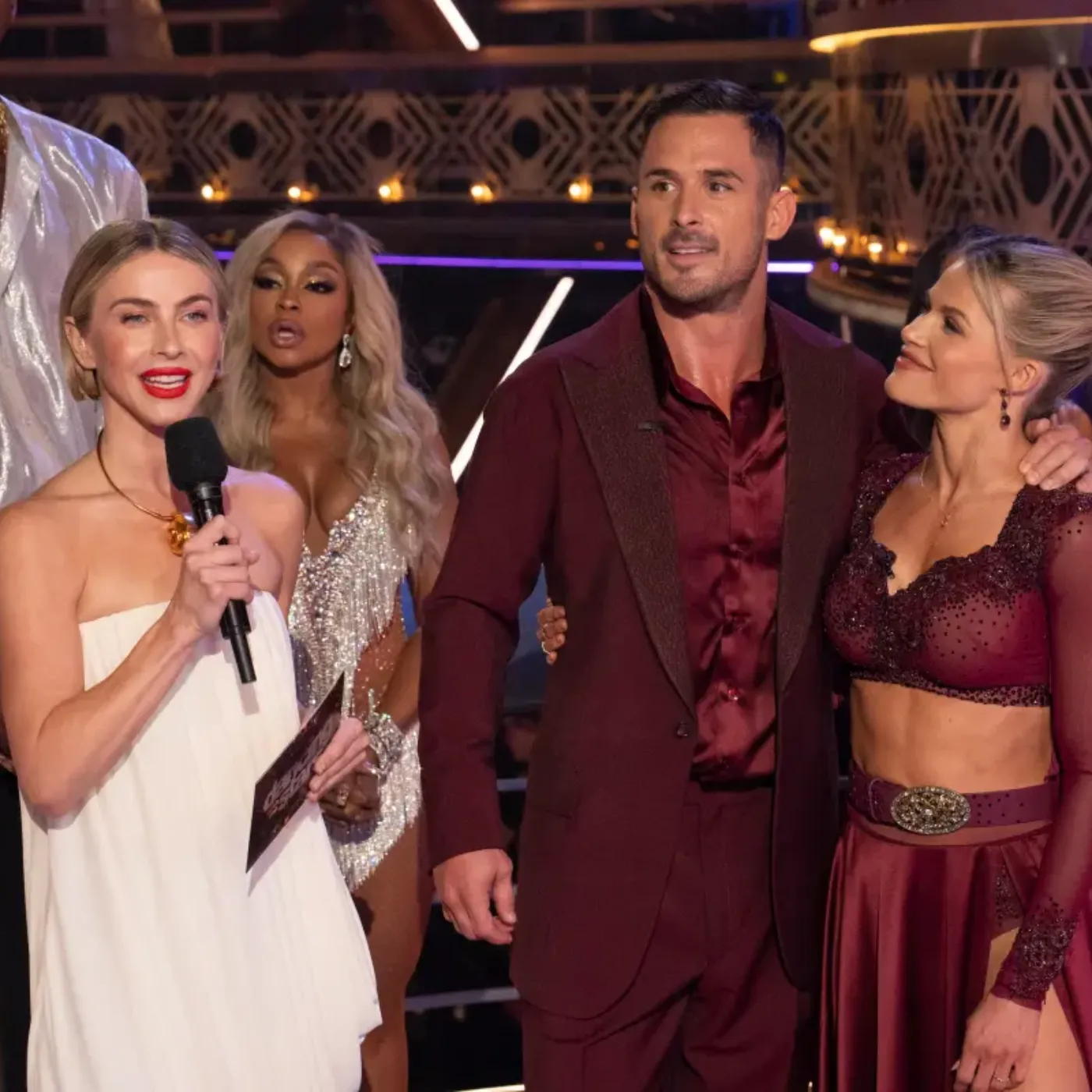 Flirting or Faking? Julianne Hough Reacts to Danny Amendola's Over-the-Top Advances!