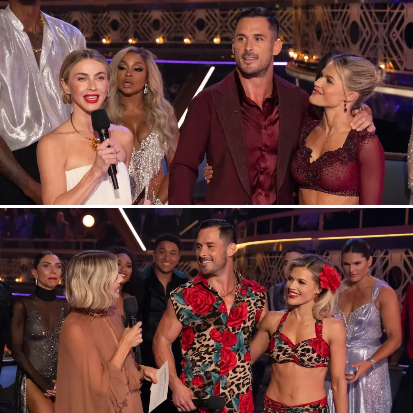 Julianne Hough Flirts With Danny Amendola During DWTS Finale: “Why Are You in My Bed?”