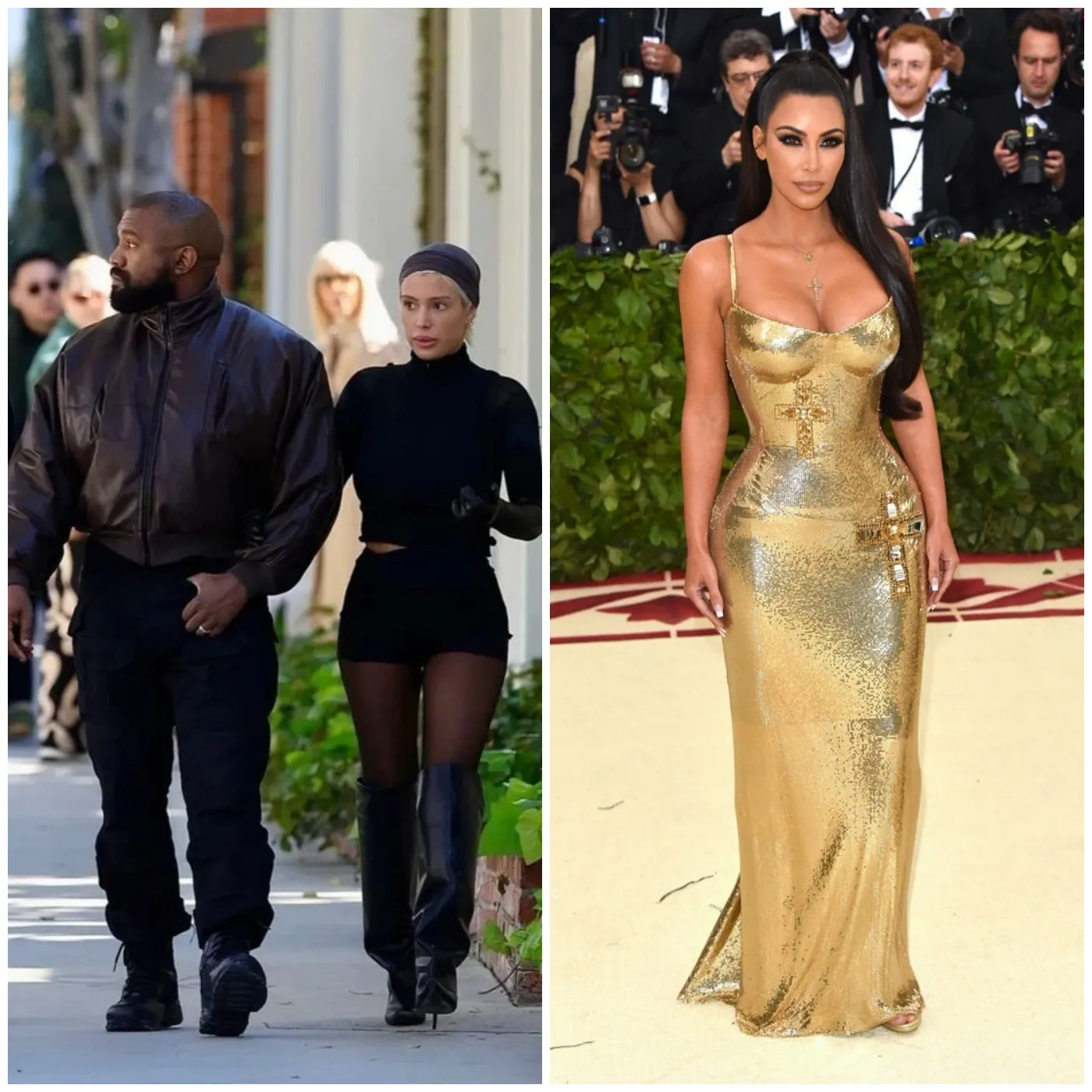 Kim Kardashian 'Embarrassed' by Kanye West as He Walks with New Wife 2 Kim Kardashian 'Embarrassed' by Kanye West as He Walks with New Wife