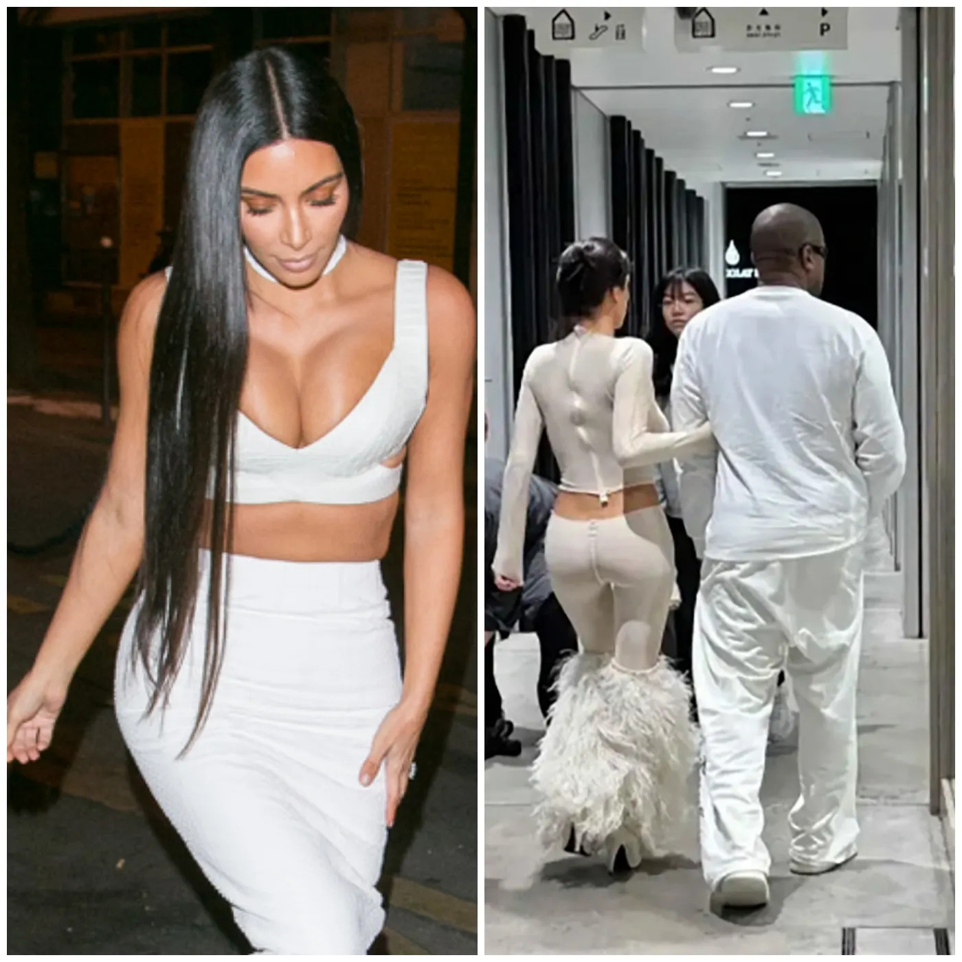 Kim Kardashian 'Embarrassed' by Kanye West as He Walks with New Wife 3 Kim Kardashian 'Embarrassed' by Kanye West as He Walks with New Wife