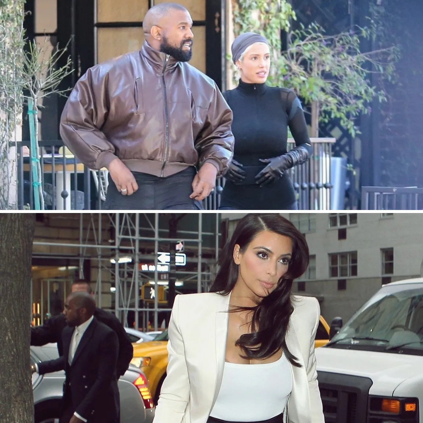 Shocking! Kanye West Spotted Meeting Kim Kardashian After Marrying Bianca Censori!