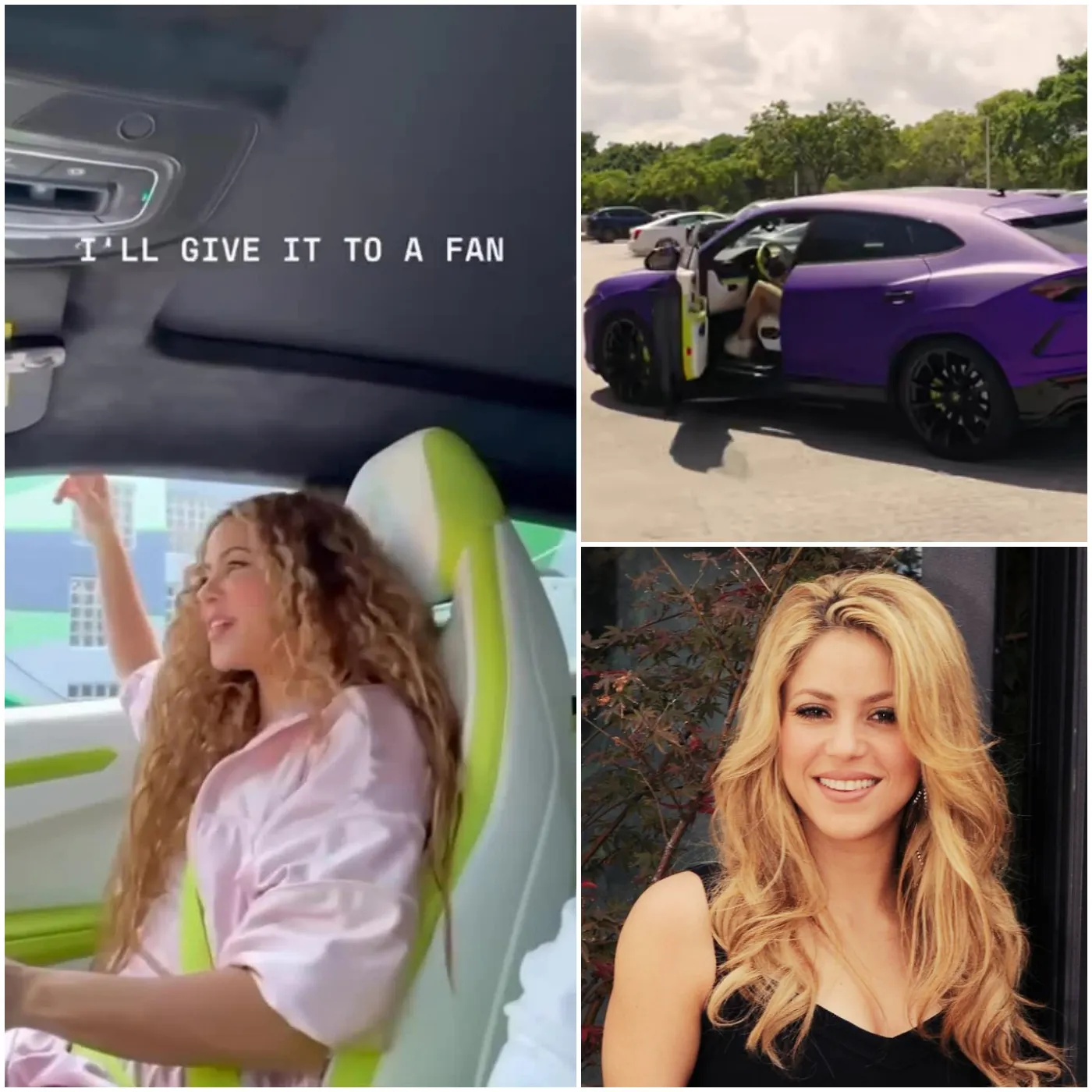 Shakira Offers $200,000 Lamborghini to Fans
