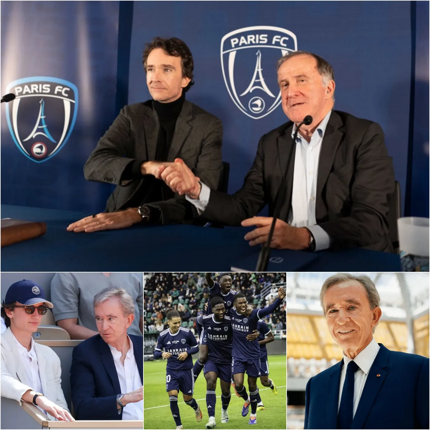 The family of billionaire Bernard Arnault buys Paris FC