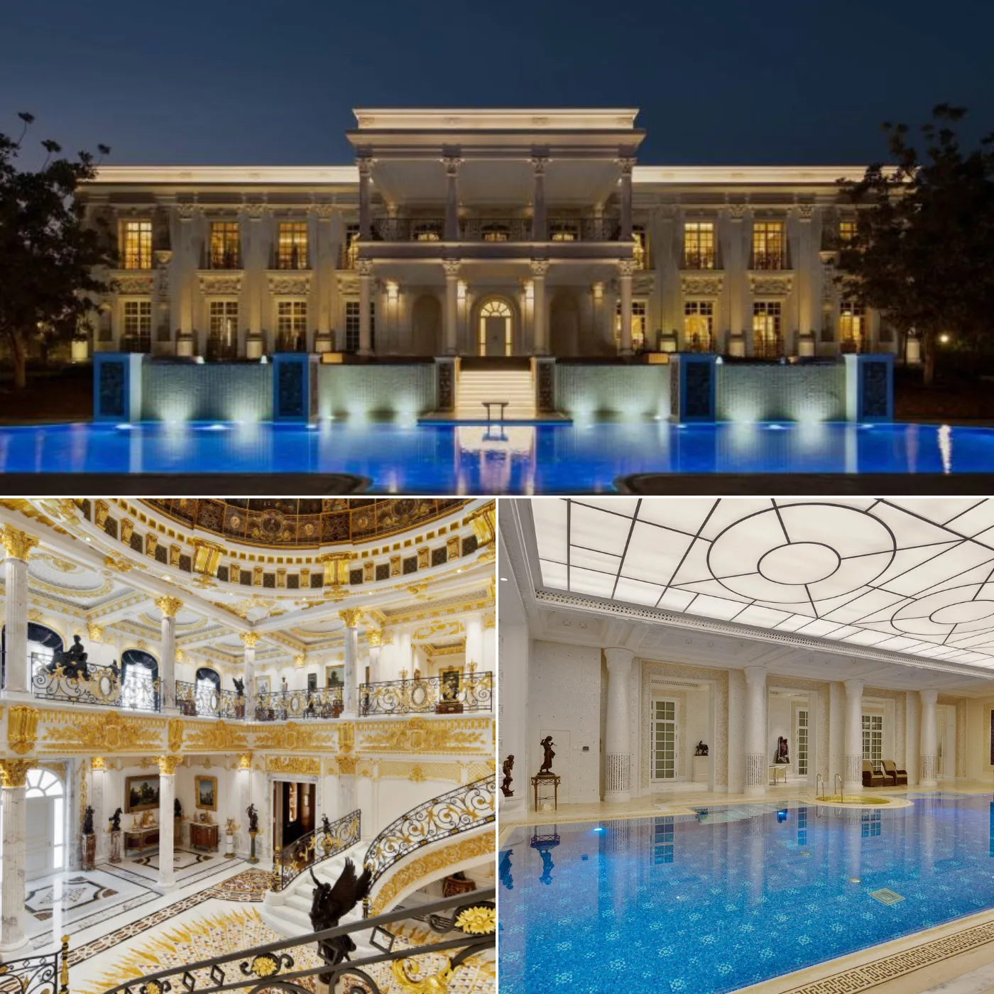 The most expensive villa in Dubai costs $204 million. 