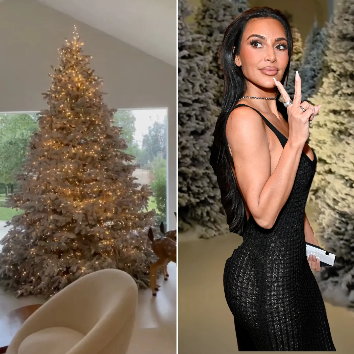 The Value Behind Kim Kardashian's Christmas Tree