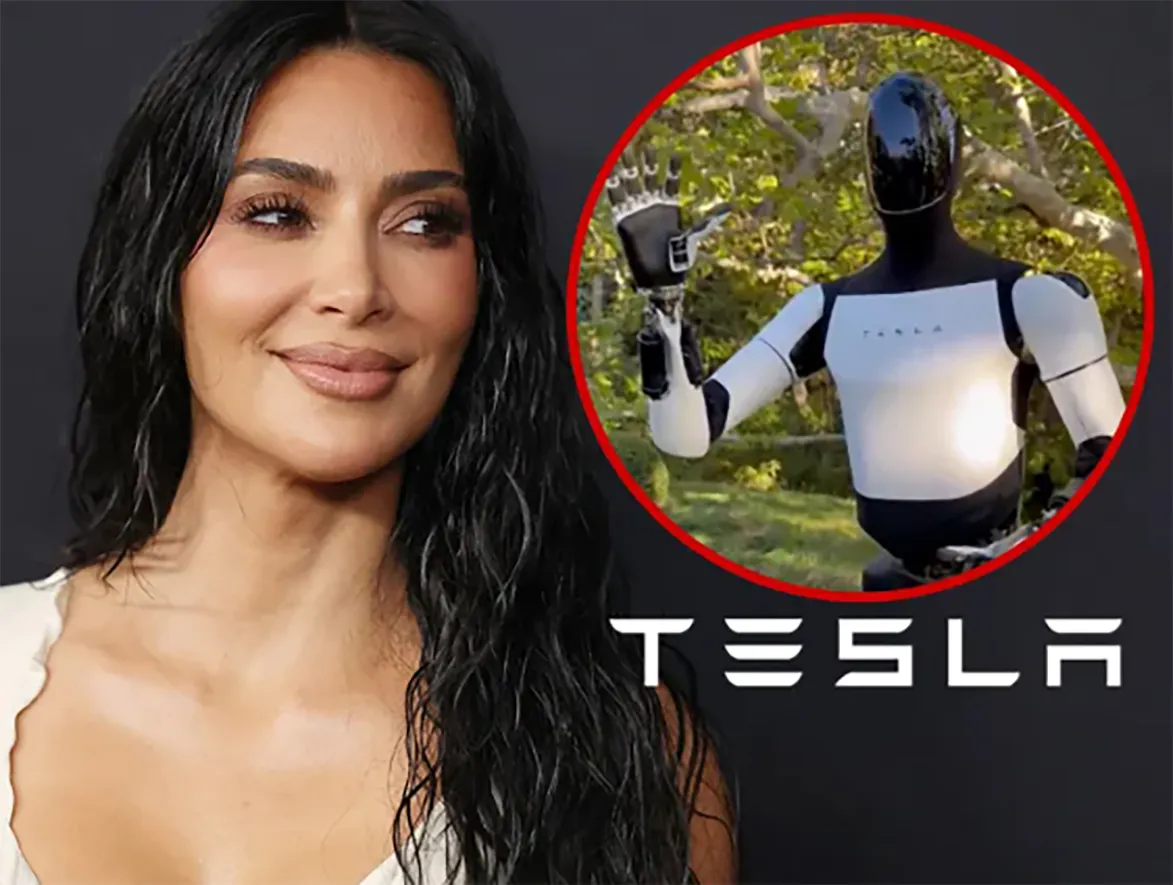 Kim Kardashian m&ecirc; robot của Elon Musk