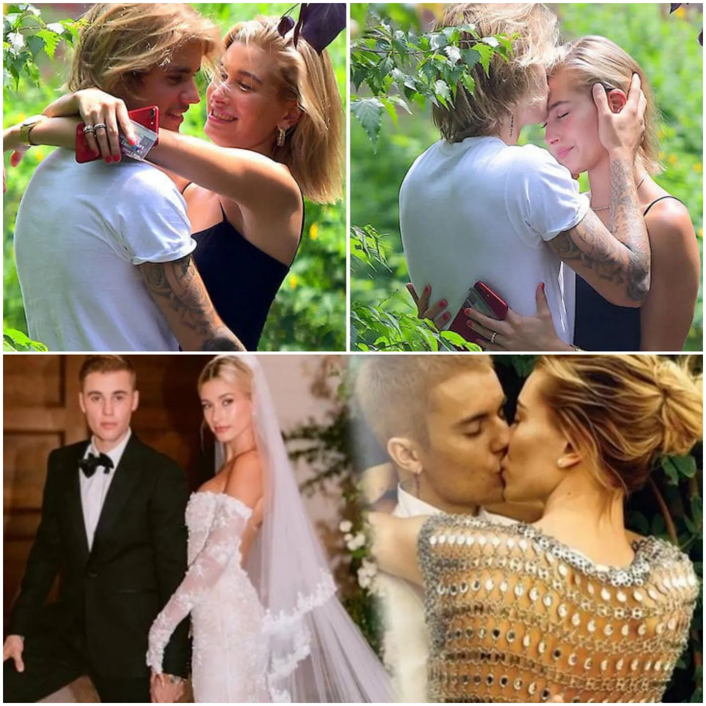 Surprise: Hailey Bieber, Justin Bieber's wife, shared intimate images with another man just one month after giving birth. 2 Surprise: Hailey Bieber, Justin Bieber's wife, shared intimate images with another man just one month after giving birth.