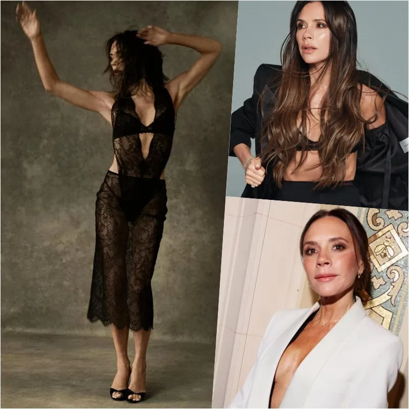 Victoria Beckham Stuns in See-Through Dress at 50: Elegance Meets Bold Fashion