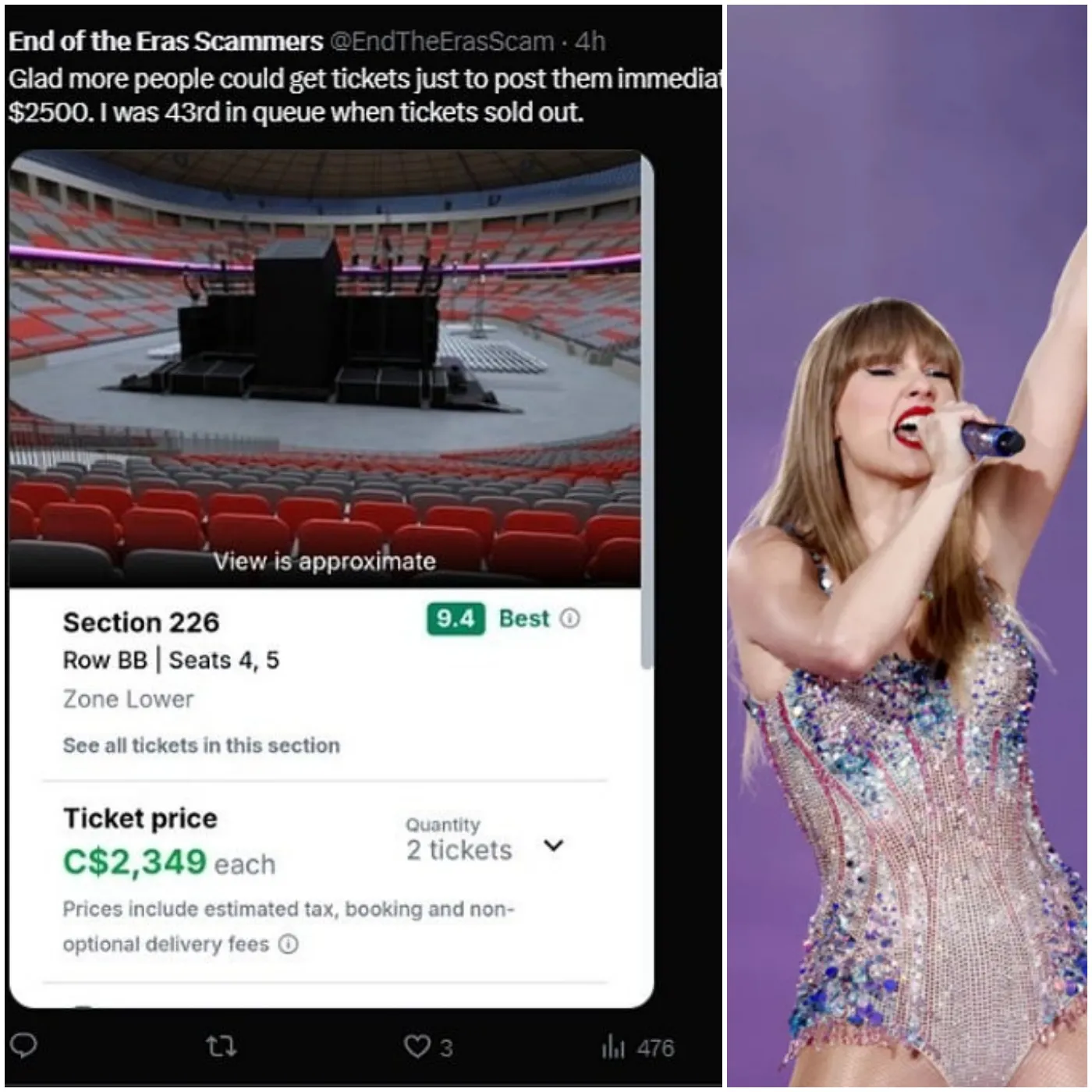 Taylor Swift Fans Go Wild Over Ticket Scandal