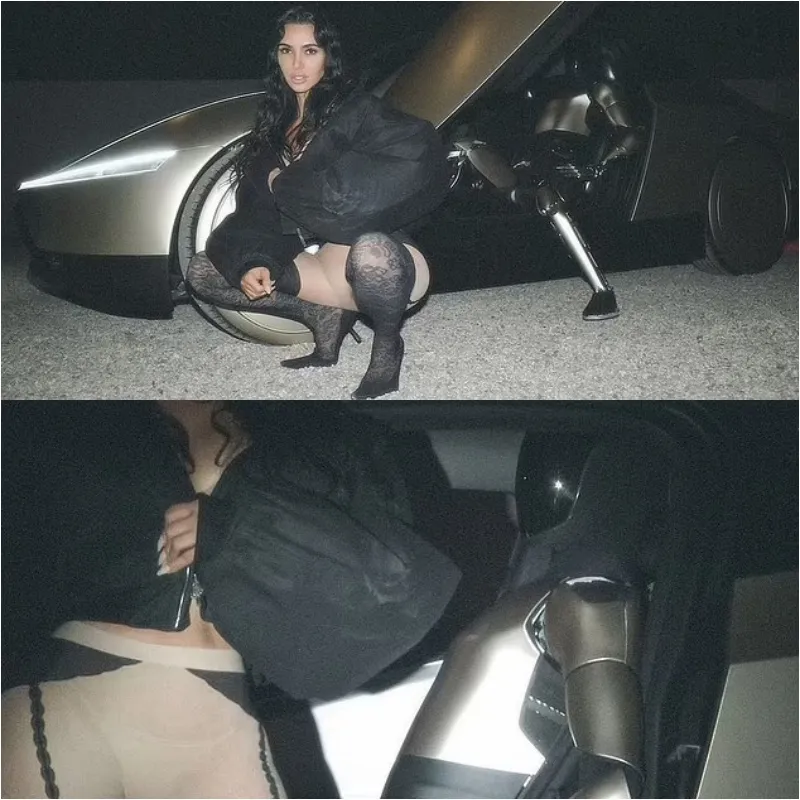 Kim Kardashian Finally Addresses Rumors About Elon Musk Paying Her $30K for Bizarre Tesla Bot Shoot!