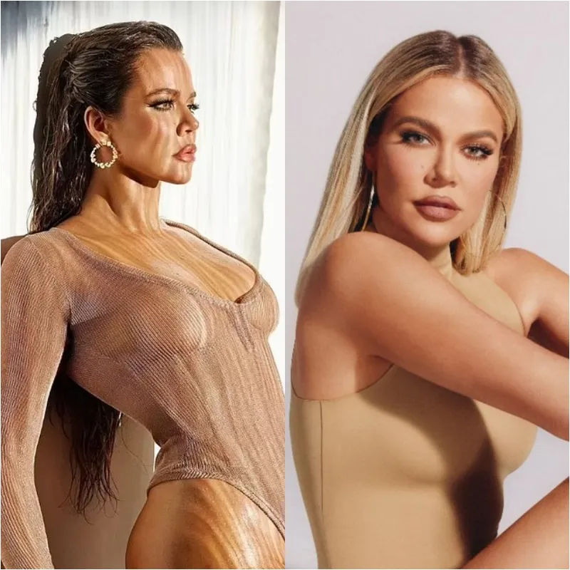 Khloé Kardashian Showcases Her 27-Inch Waist in Nude Lingerie and Announces New Brand XO Khloé