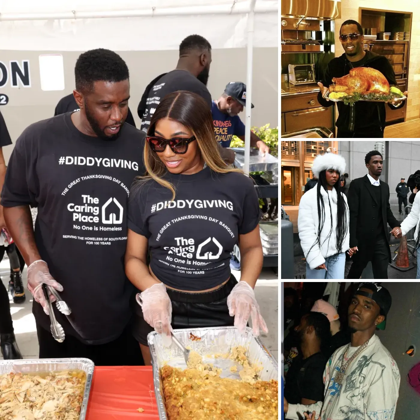 Sean 'Diddy' Combs' son, King, shows off food ahead of Thanksgiving after his father's prison meal was revealed