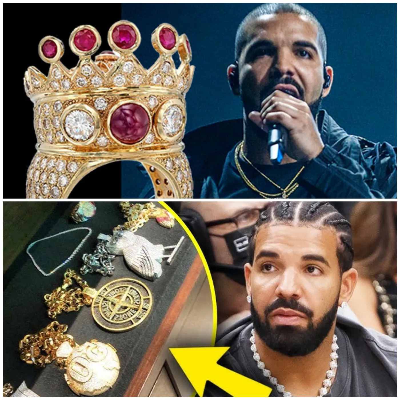 Gold, Cars, Homes – Drake Flaunts It All, It Really Makes Him Happy