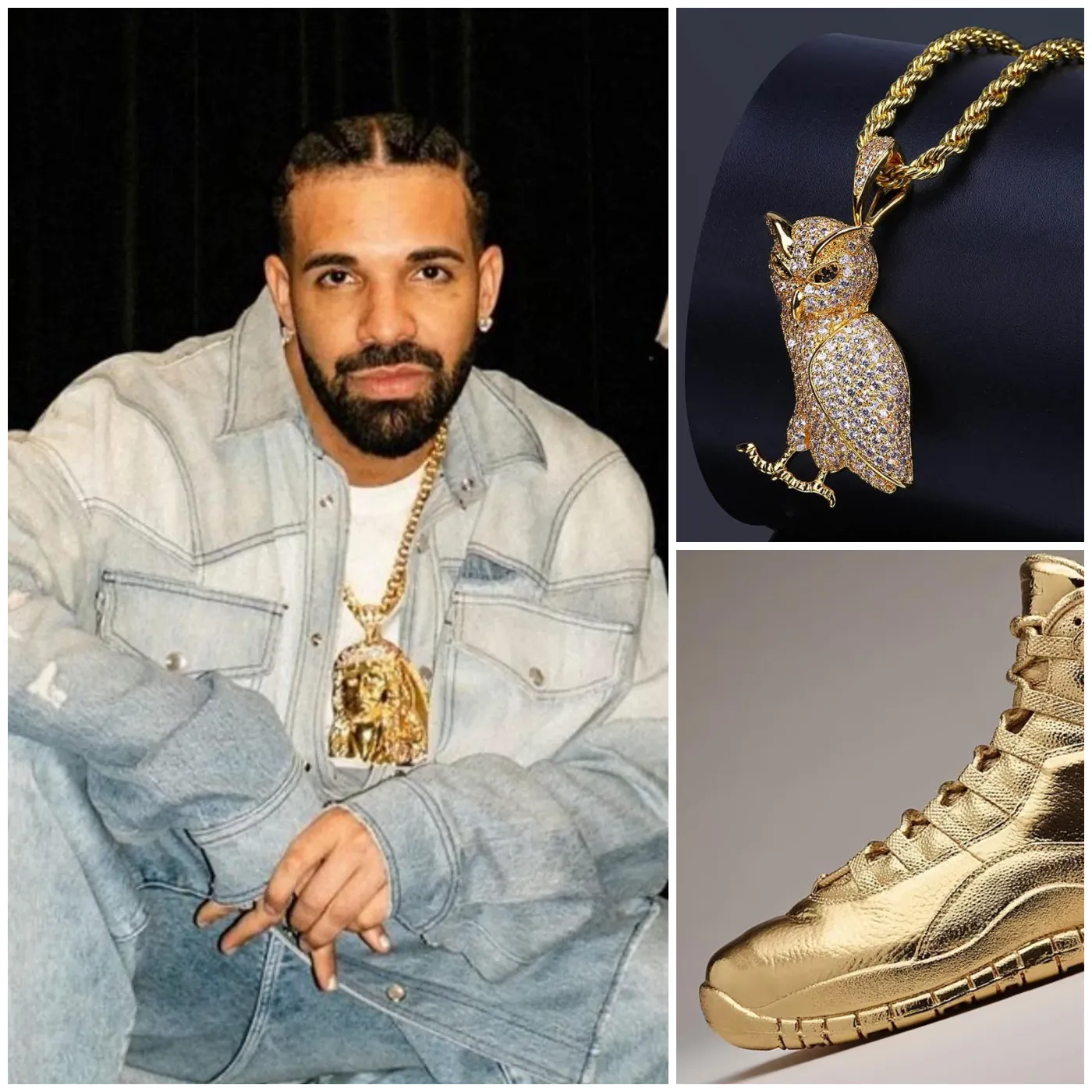 Gold, Cars, Homes – Drake Flaunts It All, It Really Makes Him Happy